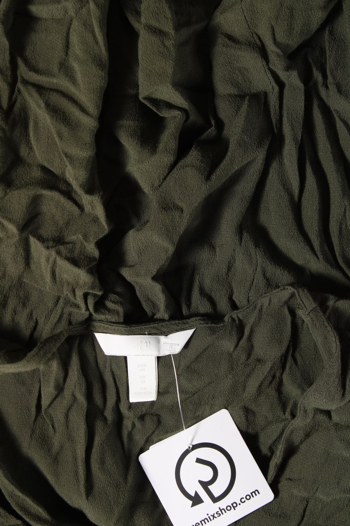 Γυναικείο πουκάμισο H&M, Μέγεθος M, Χρώμα Πράσινο, Τιμή 3,25 €