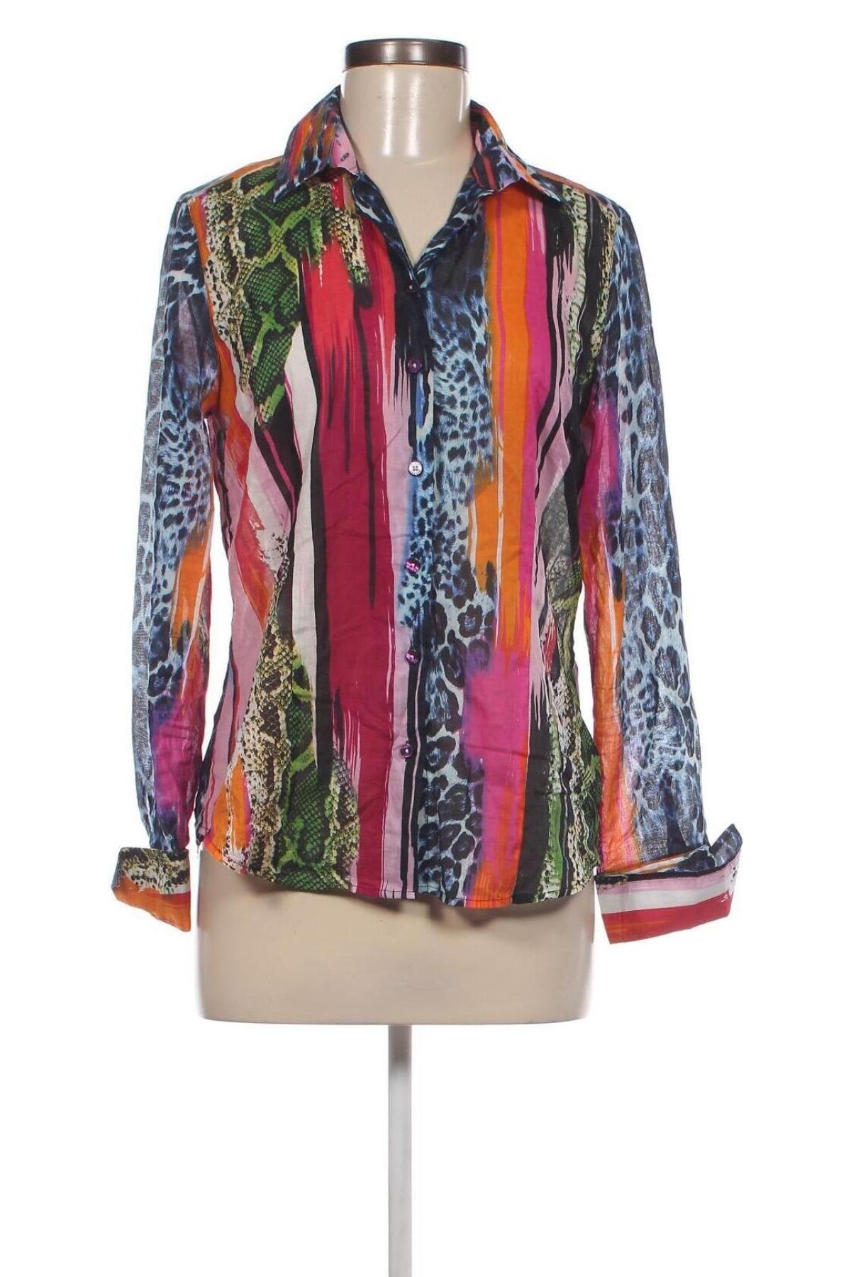 Γυναικείο πουκάμισο M Milano, Μέγεθος M, Χρώμα Πολύχρωμο, Τιμή 7,73 €