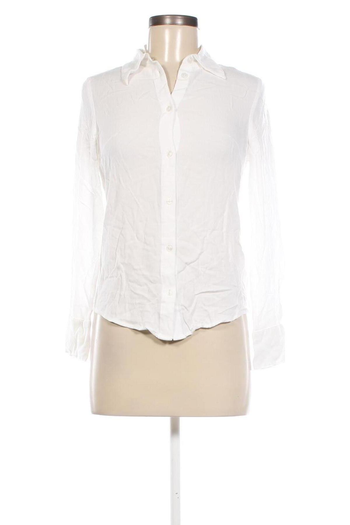 Γυναικείο πουκάμισο Monki, Μέγεθος M, Χρώμα Λευκό, Τιμή 7,73 €