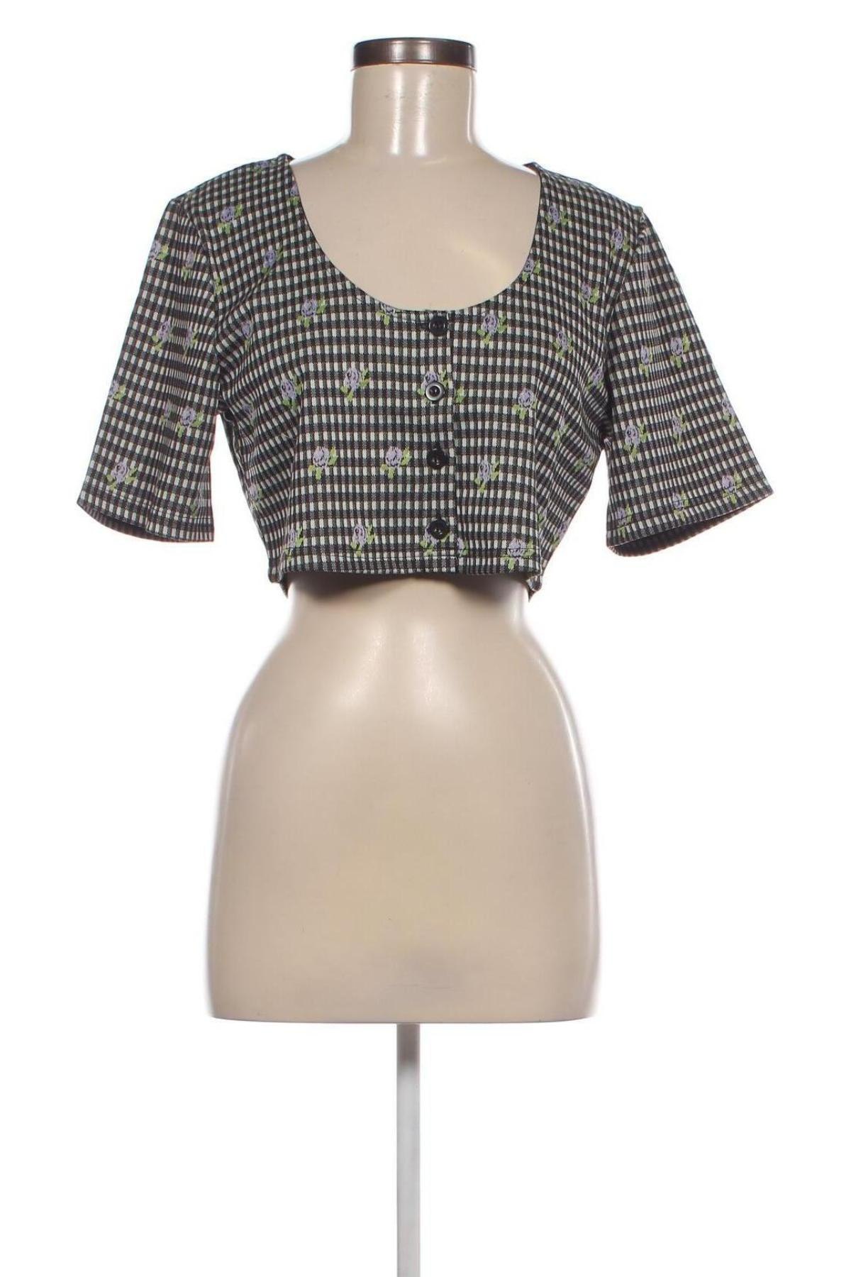 Γυναικείο πουκάμισο ONLY, Μέγεθος XL, Χρώμα Πολύχρωμο, Τιμή 10,67 €