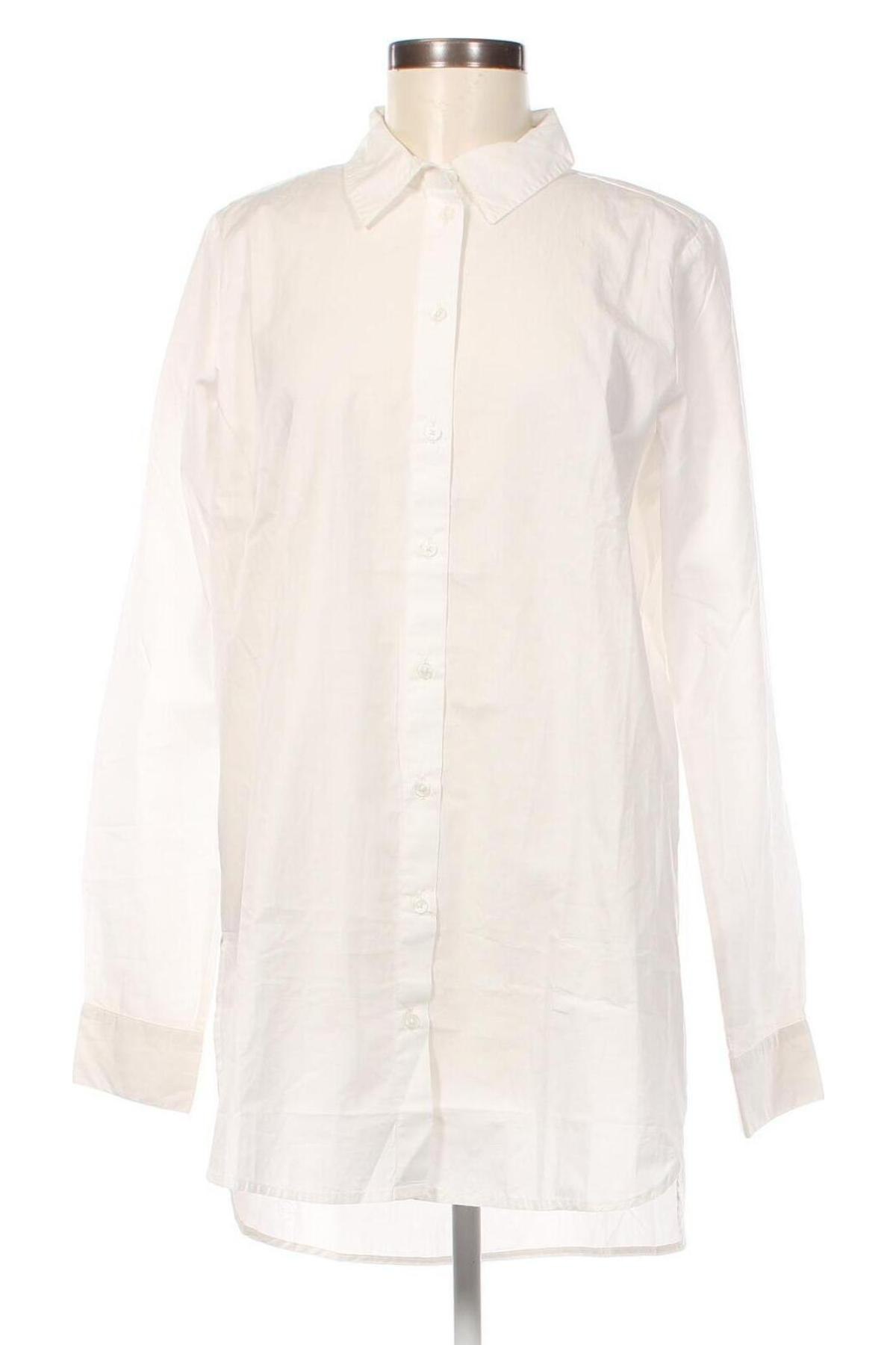 Дамска риза Pieces, Размер M, Цвят Бял, Цена 23,00 лв.