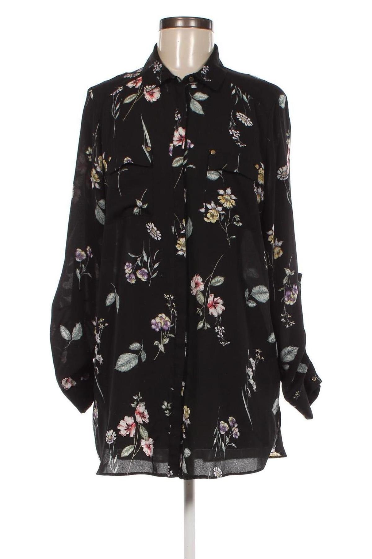 Γυναικείο πουκάμισο Primark, Μέγεθος L, Χρώμα Πολύχρωμο, Τιμή 6,18 €