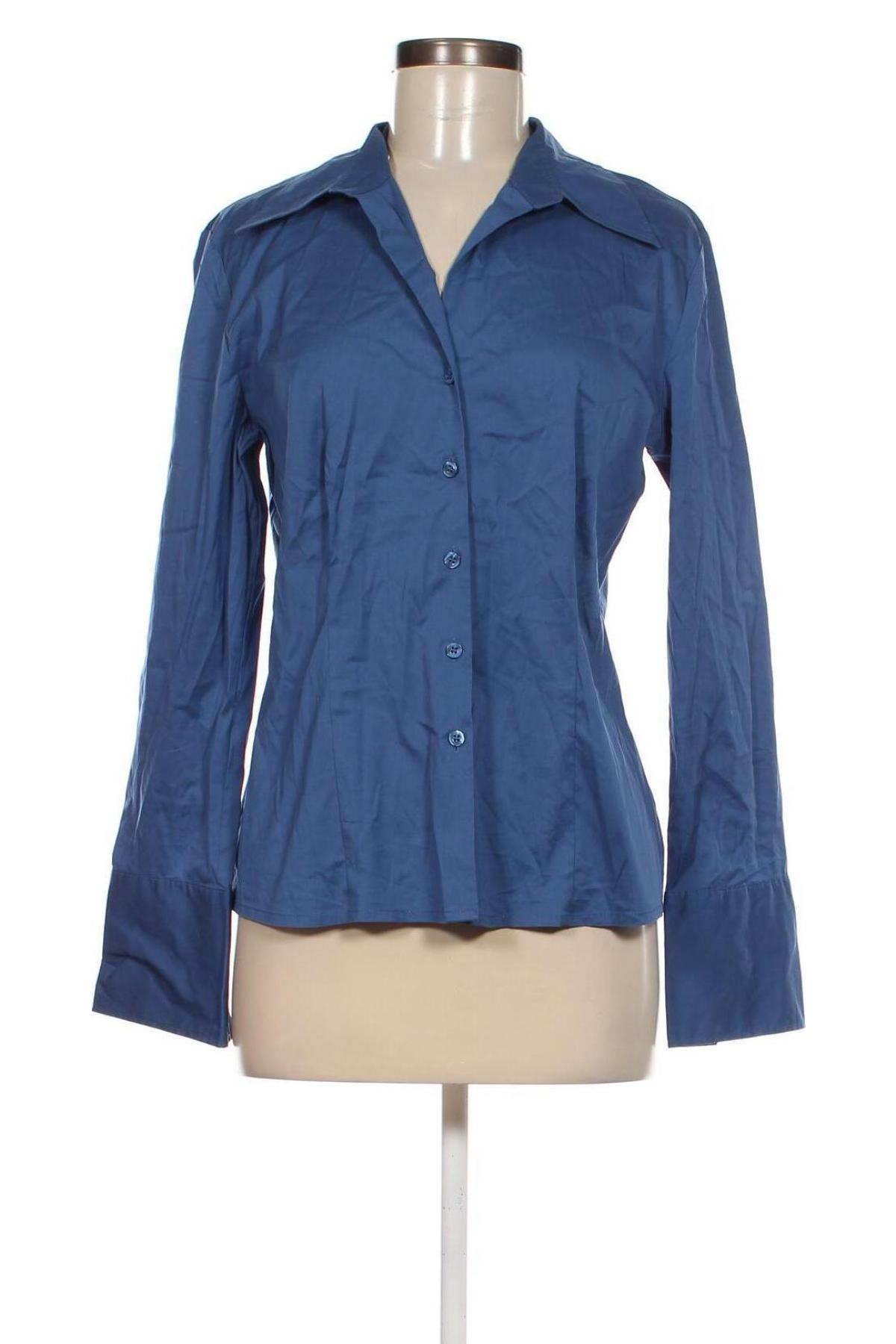 Γυναικείο πουκάμισο S.Oliver, Μέγεθος S, Χρώμα Μπλέ, Τιμή 10,52 €