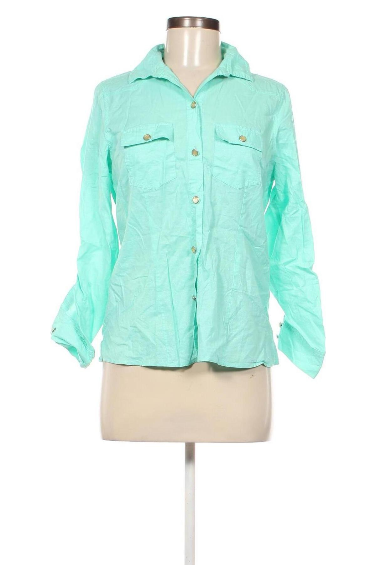 Γυναικείο πουκάμισο Sarah Kern, Μέγεθος M, Χρώμα Πράσινο, Τιμή 5,26 €