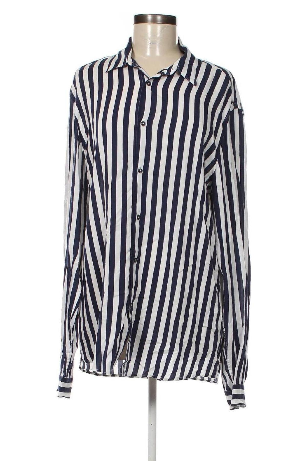 Γυναικείο πουκάμισο Zara, Μέγεθος L, Χρώμα Πολύχρωμο, Τιμή 9,19 €