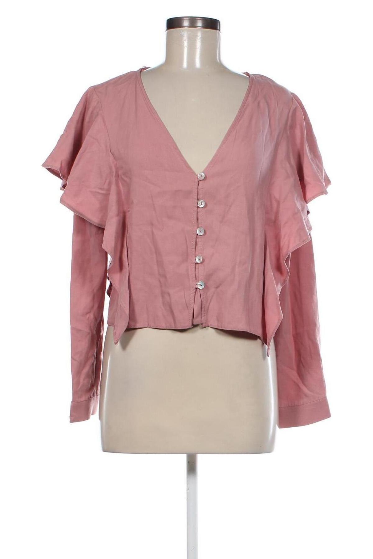 Damenbluse Zara Trafaluc, Größe M, Farbe Rosa, Preis € 5,00