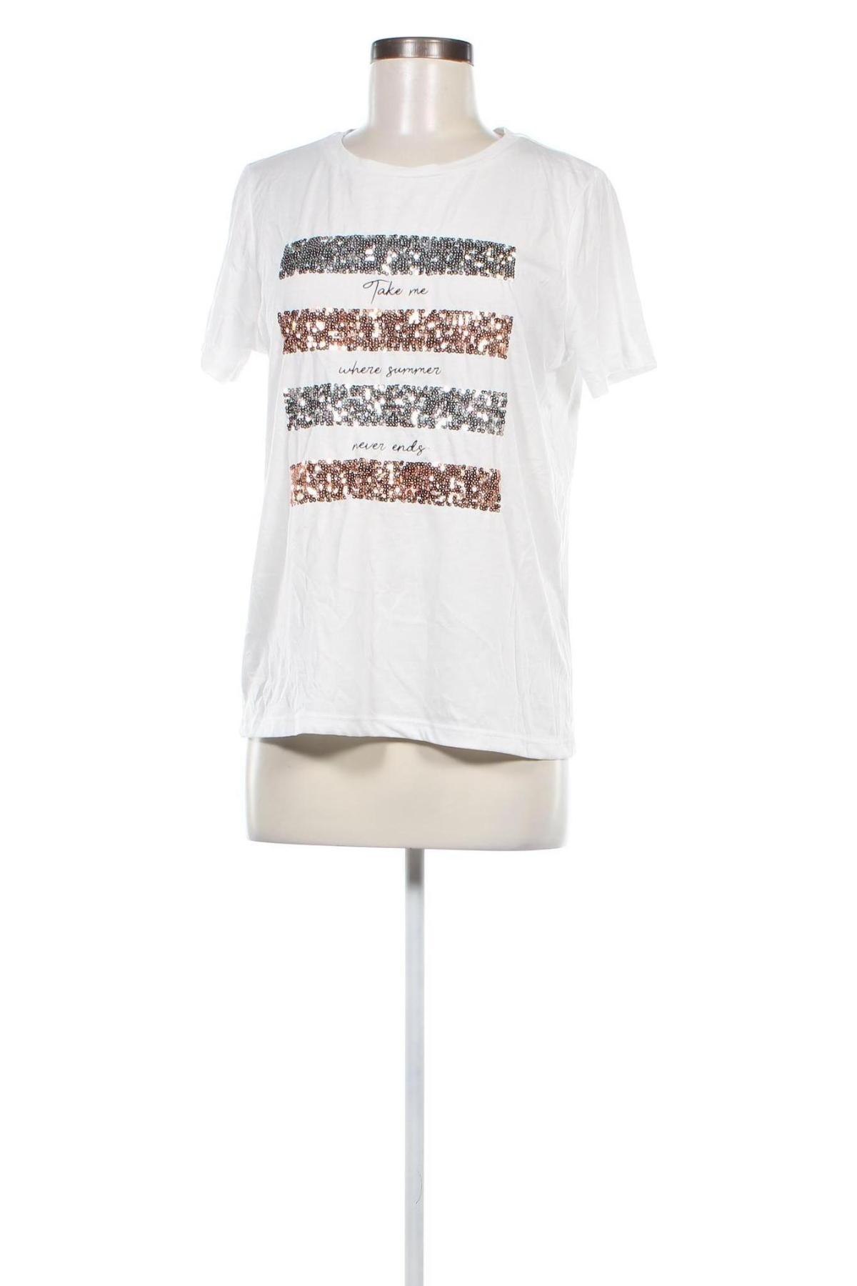 Tricou de femei Defacto, Mărime L, Culoare Alb, Preț 42,76 Lei