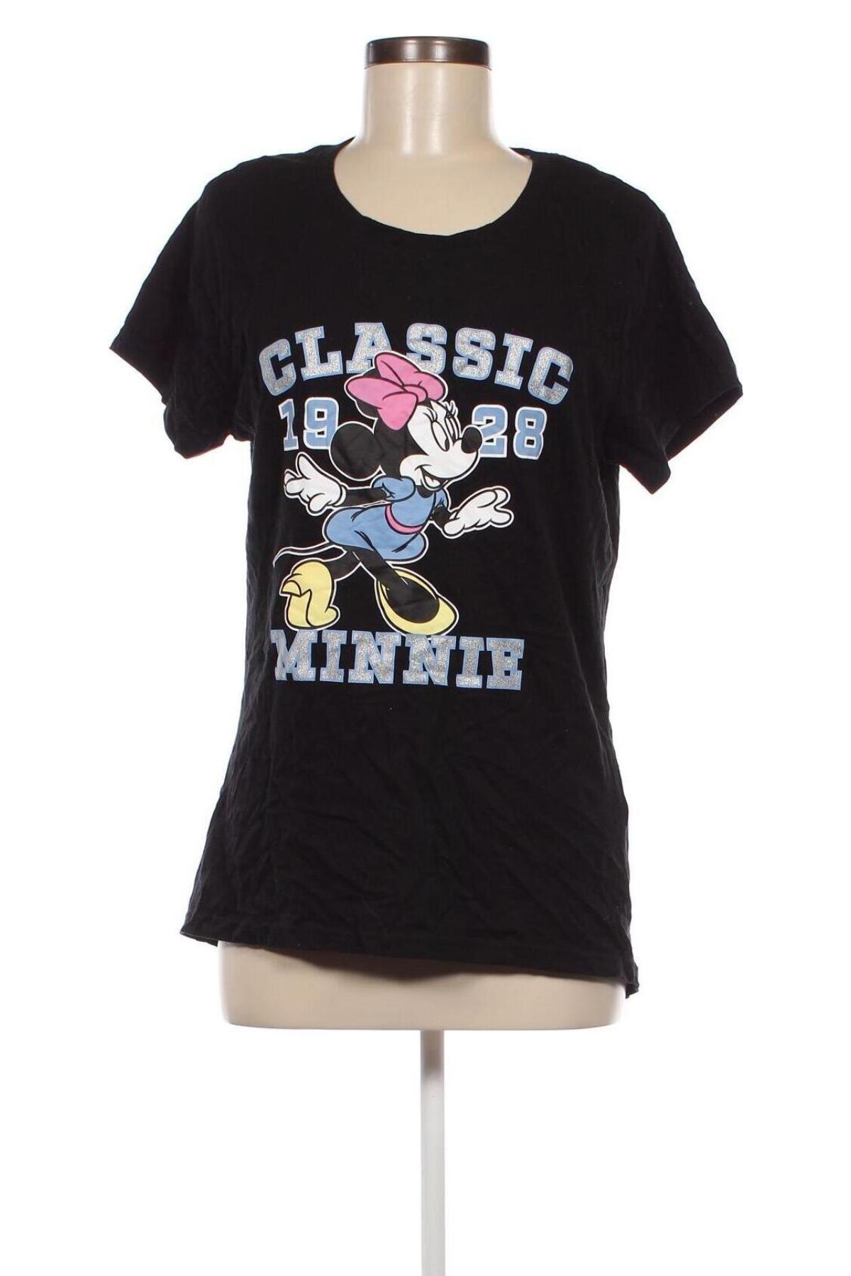 Tricou de femei Disney, Mărime L, Culoare Negru, Preț 42,76 Lei