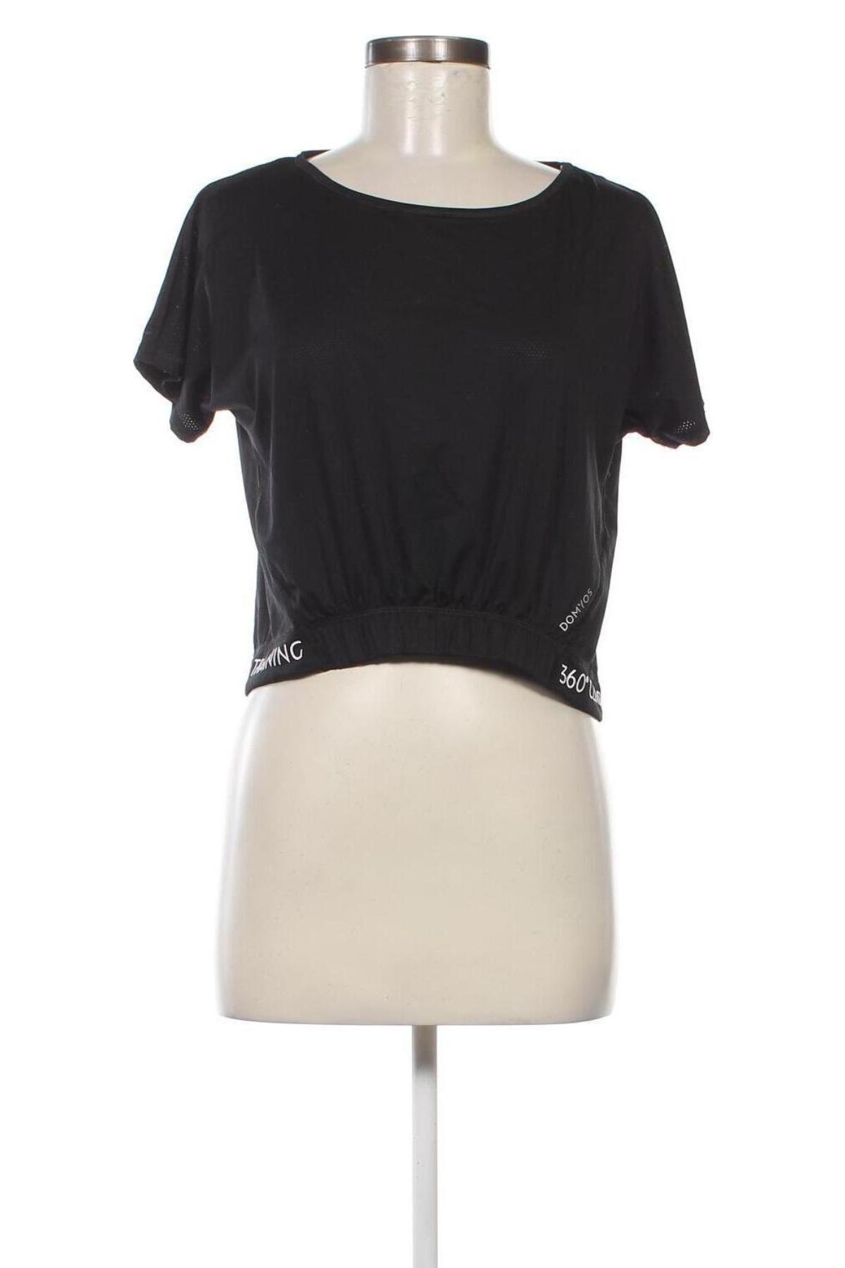 Damen T-Shirt Domyos, Größe L, Farbe Schwarz, Preis € 3,99