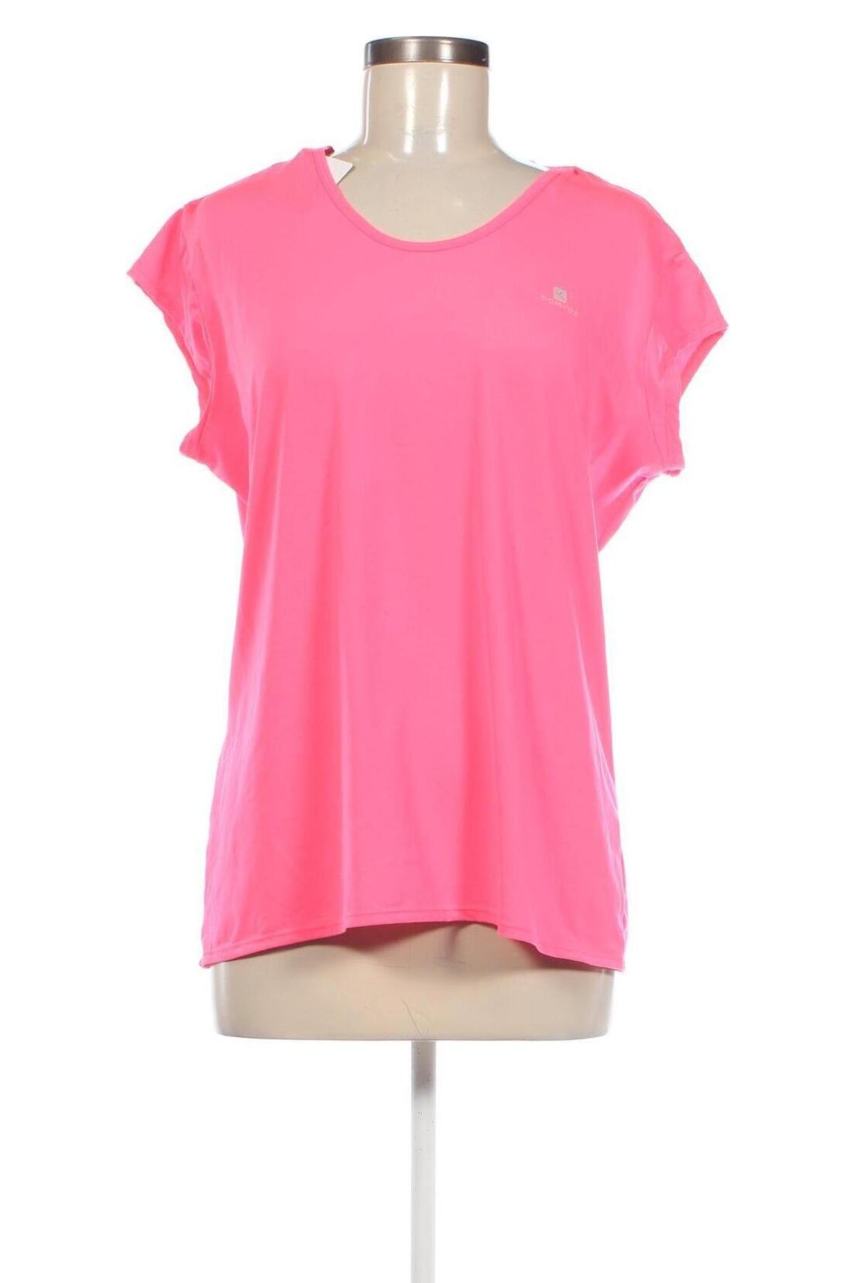 Γυναικείο t-shirt Domyos, Μέγεθος M, Χρώμα Ρόζ , Τιμή 6,03 €
