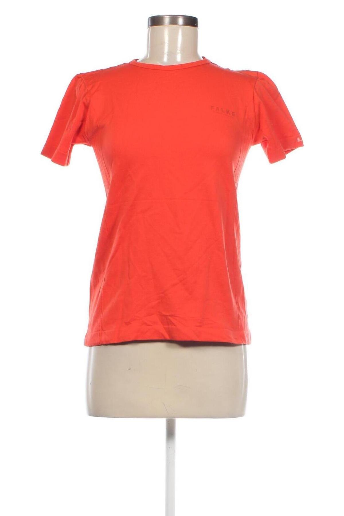 Damen T-Shirt Falke, Größe M, Farbe Orange, Preis € 5,99