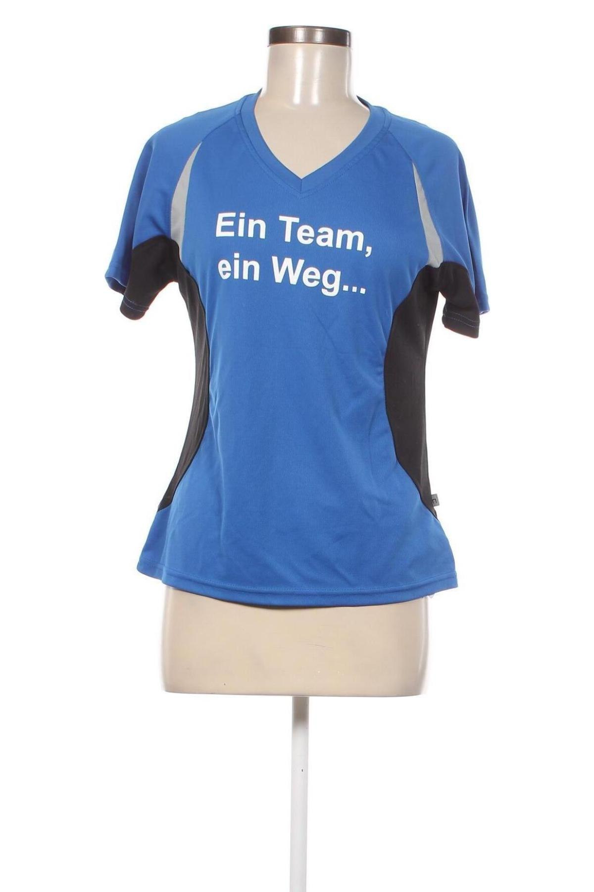 Damen T-Shirt James & Nicholson, Größe L, Farbe Blau, Preis € 3,99