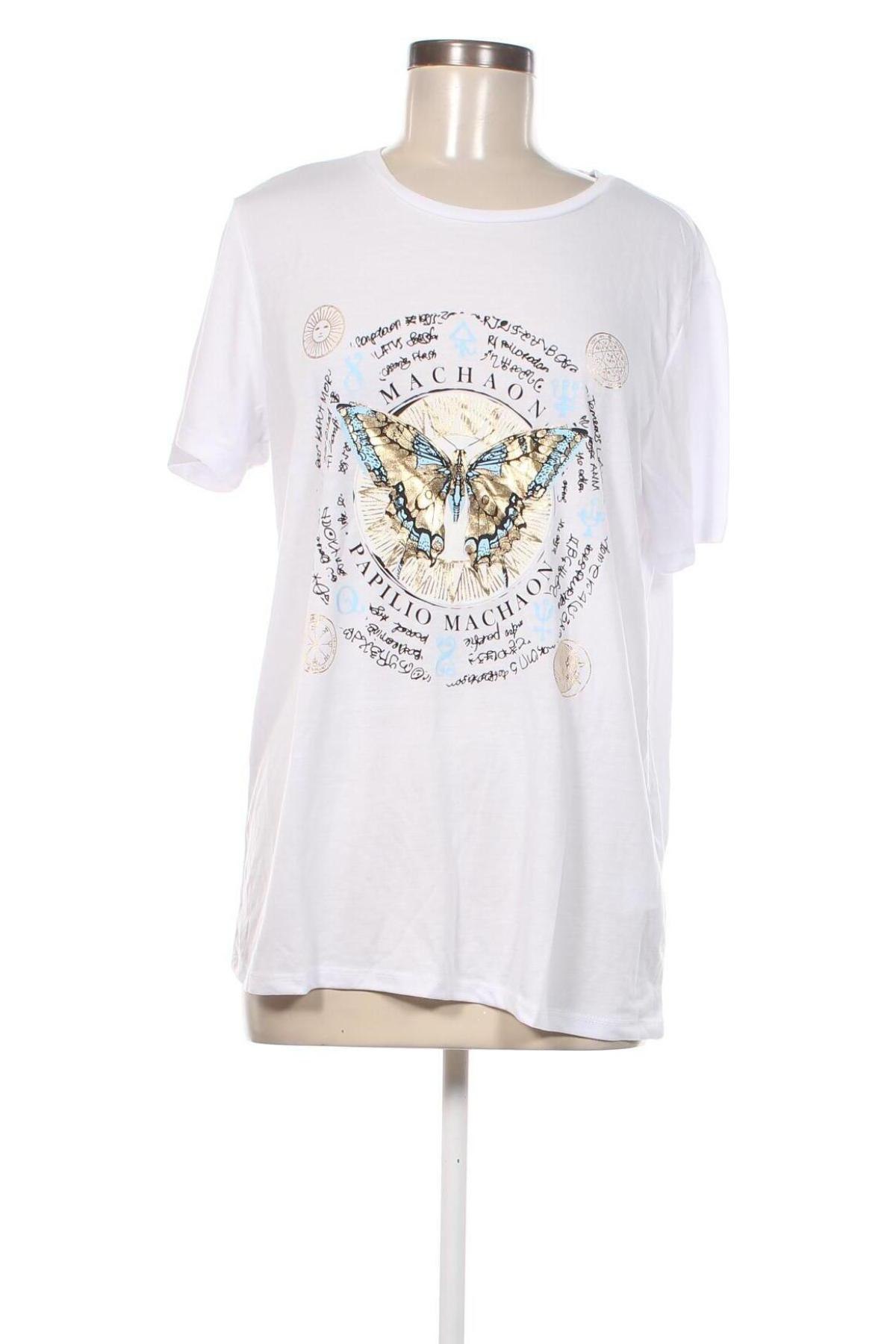 Γυναικείο t-shirt Koton, Μέγεθος XL, Χρώμα Λευκό, Τιμή 20,62 €