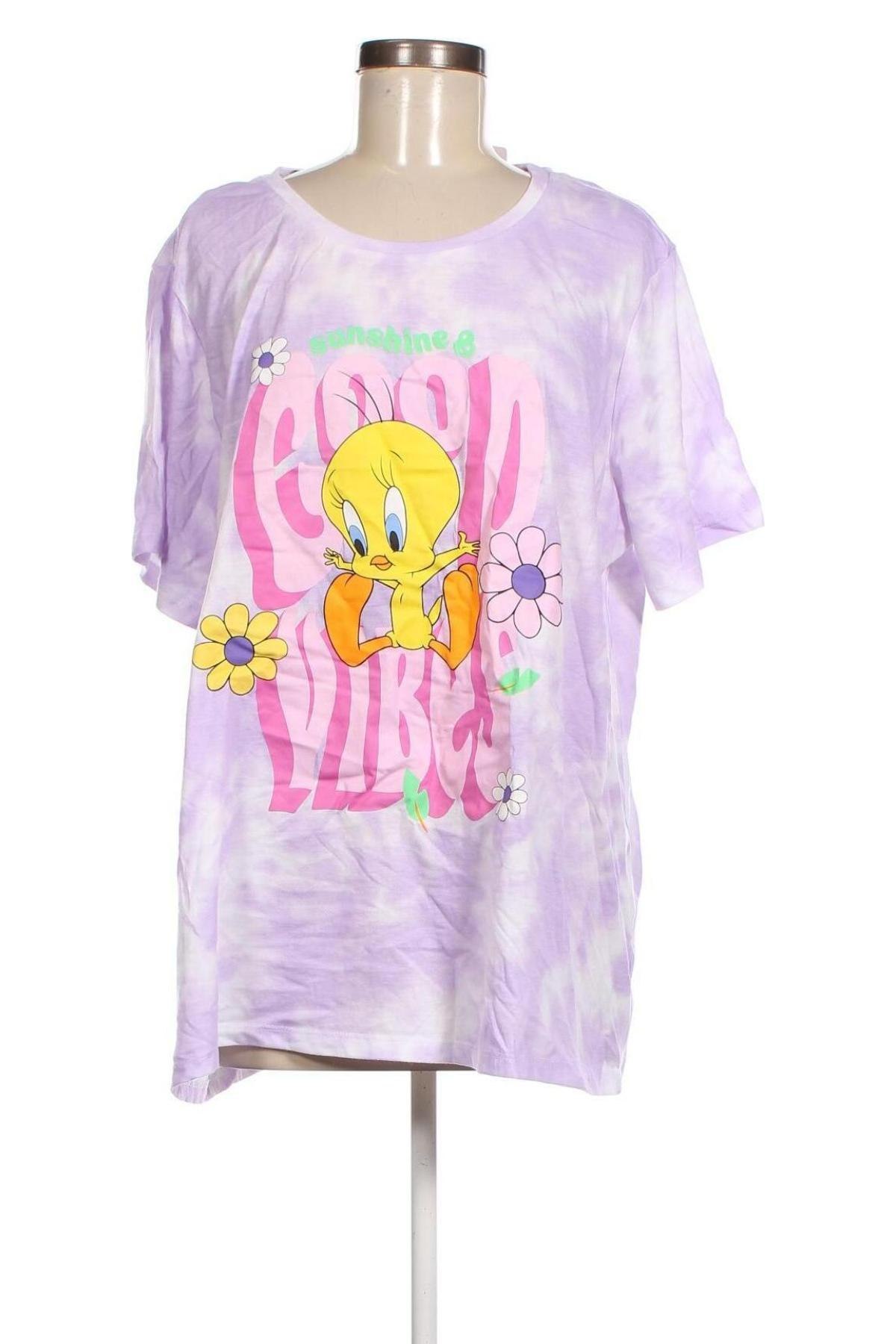 Damen T-Shirt Looney Tunes, Größe XXL, Farbe Lila, Preis 9,05 €