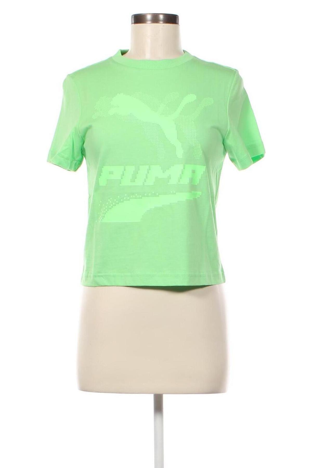 Dámske tričko PUMA, Veľkosť M, Farba Zelená, Cena  31,96 €