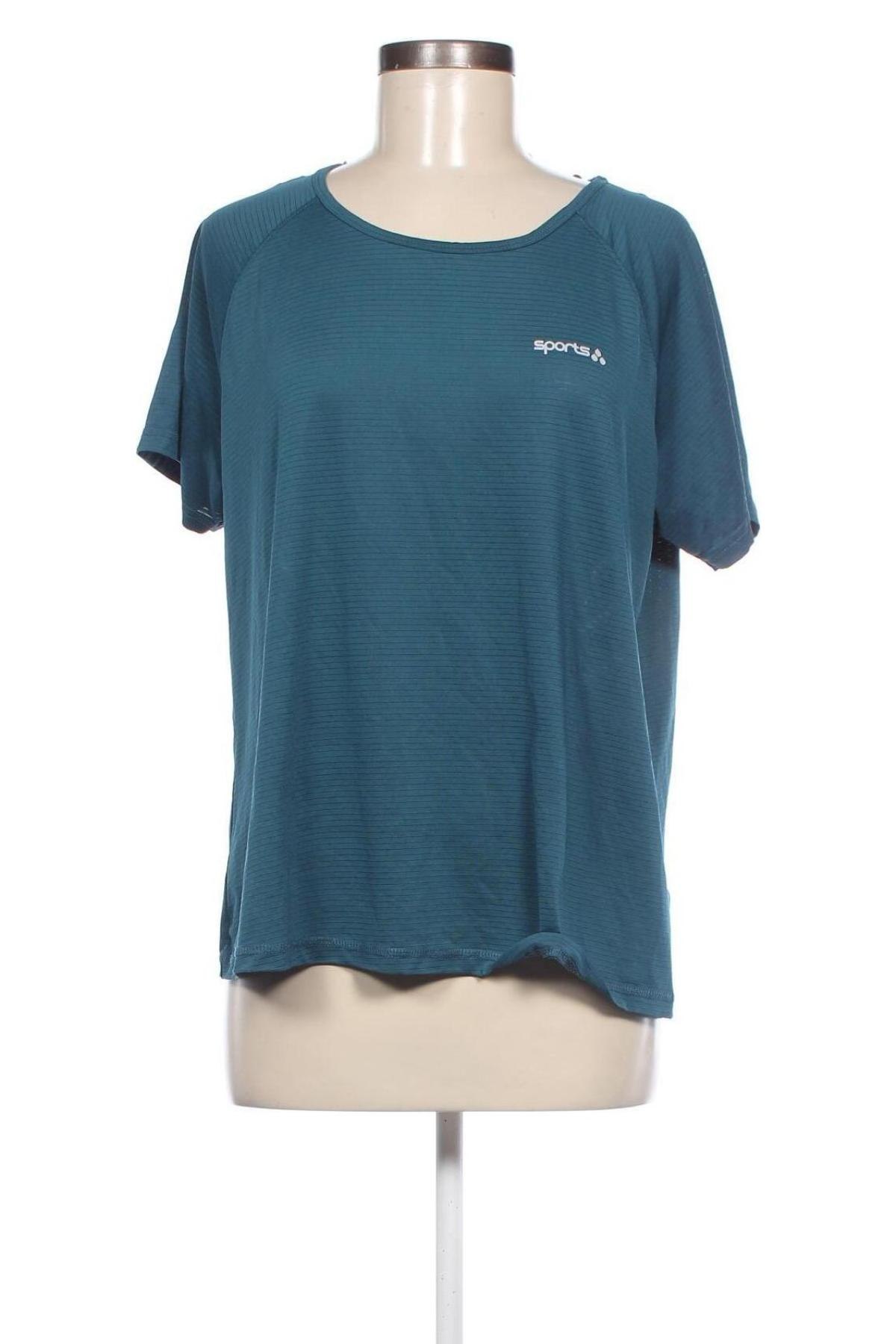 Damen T-Shirt Sports, Größe L, Farbe Blau, Preis € 4,79