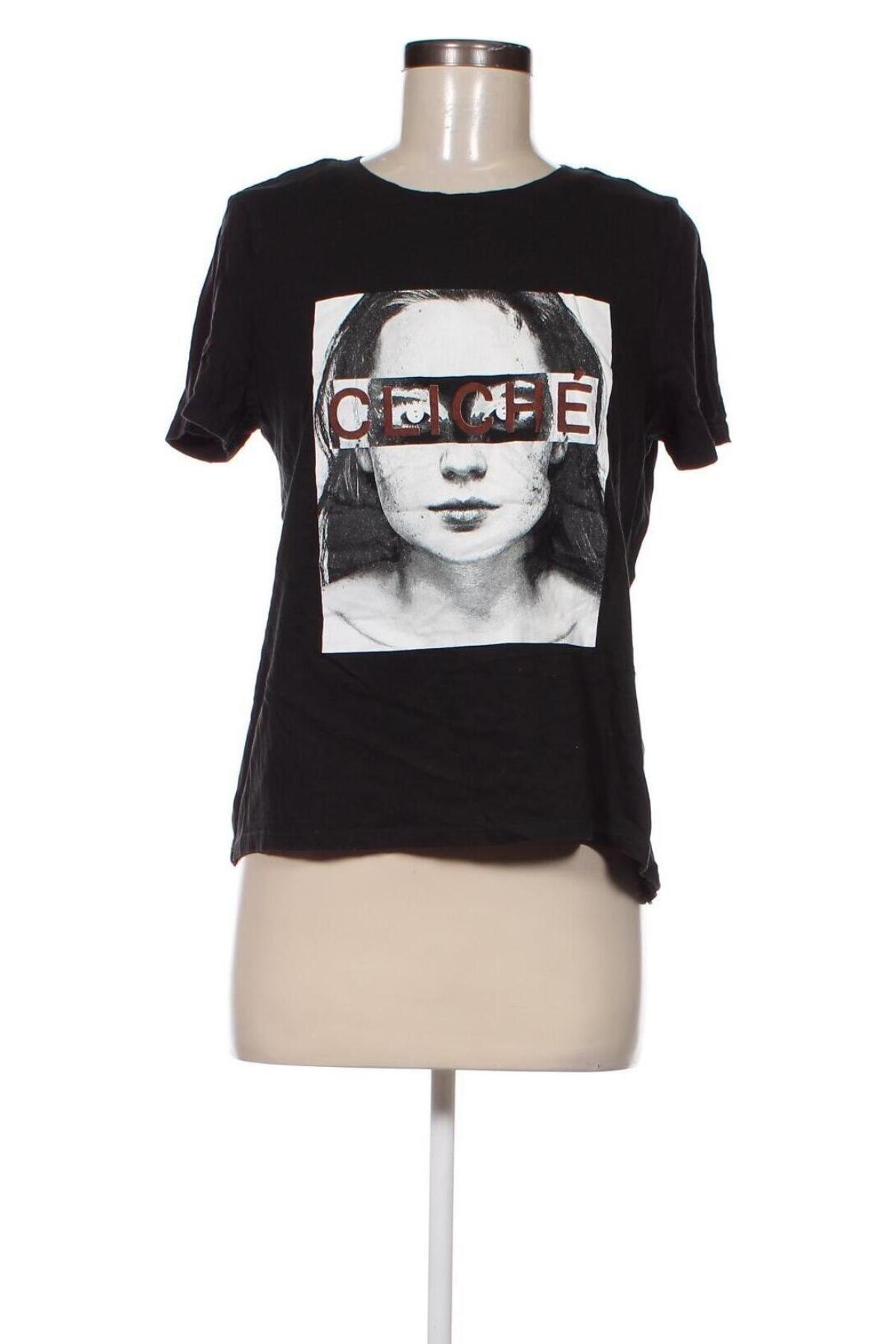 Damski T-shirt Vero Moda, Rozmiar M, Kolor Czarny, Cena 44,78 zł