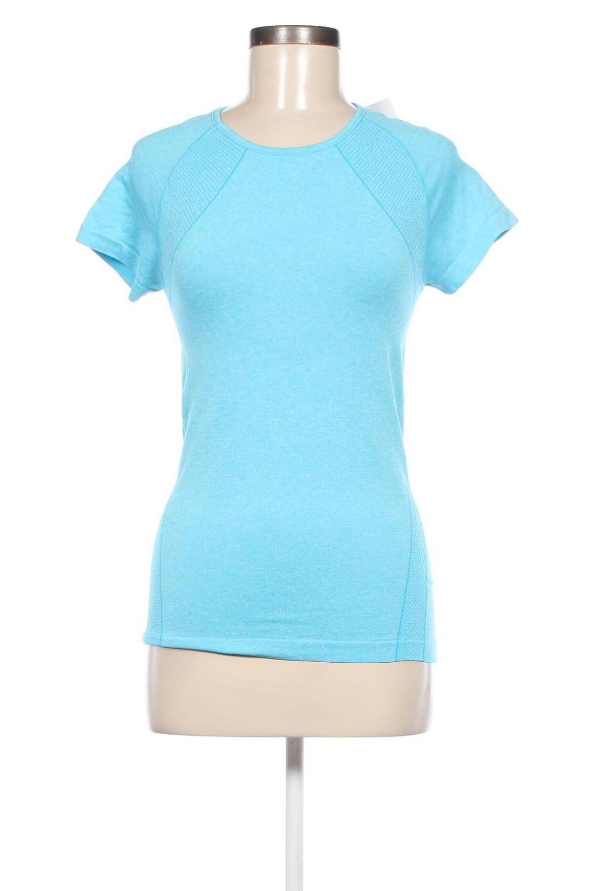 Damen T-Shirt Work Out, Größe M, Farbe Blau, Preis 6,79 €
