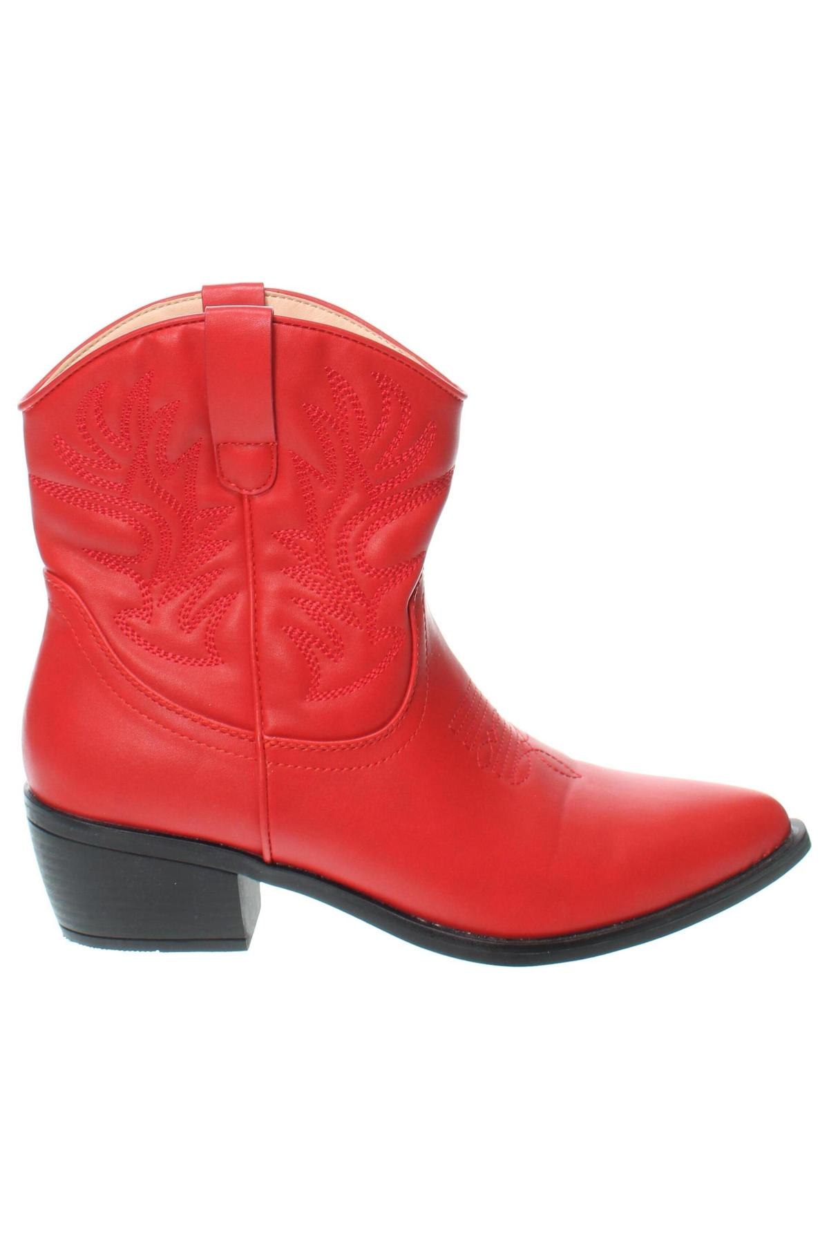 Damen Stiefeletten, Größe 40, Farbe Rot, Preis € 27,99