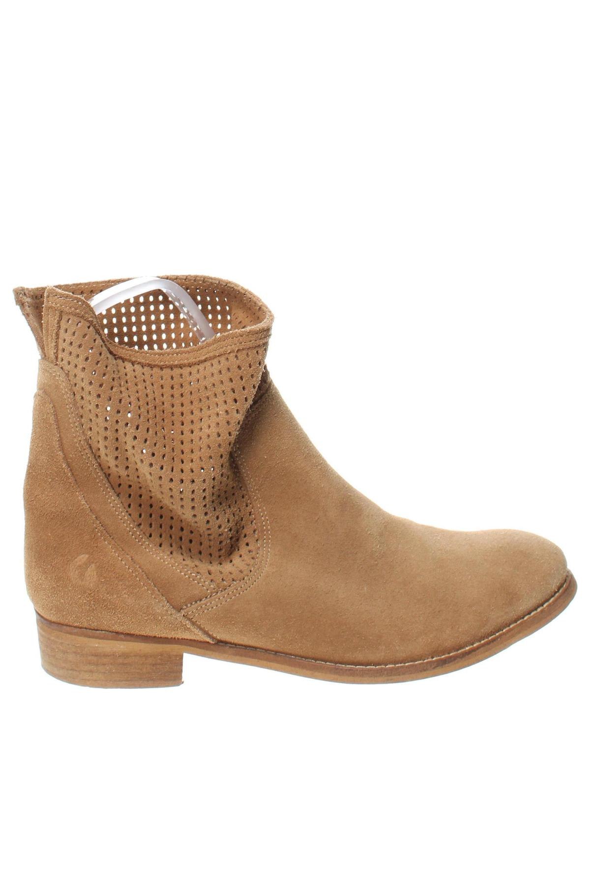 Damen Stiefeletten, Größe 41, Farbe Beige, Preis 27,49 €