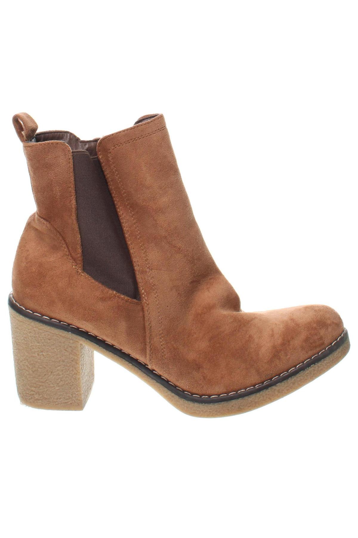 Damen Stiefeletten, Größe 41, Farbe Beige, Preis 16,99 €