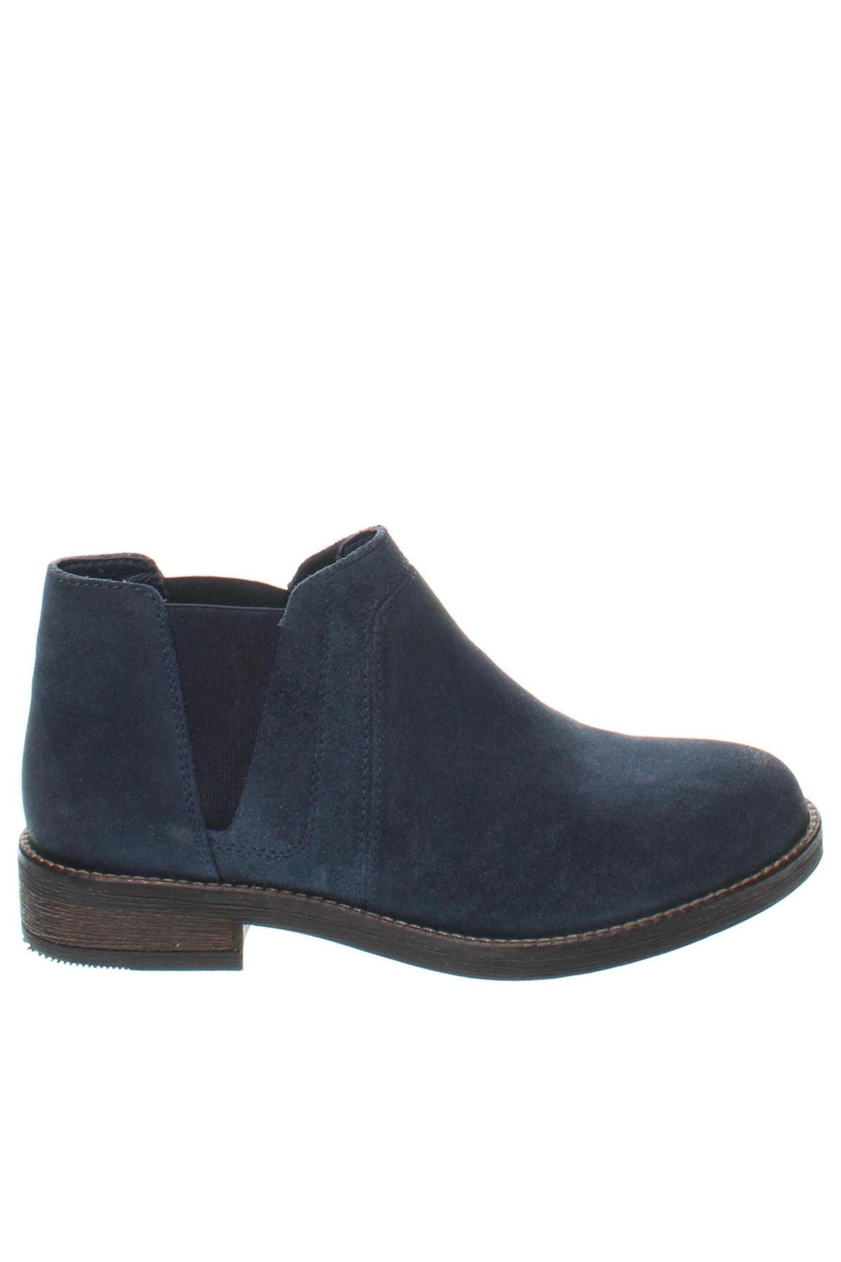 Botine de damă Clarks, Mărime 35, Culoare Albastru, Preț 296,29 Lei