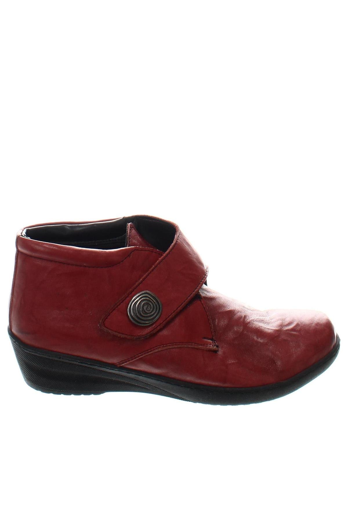 Damen Stiefeletten Dr. Feet, Größe 38, Farbe Rot, Preis 26,10 €