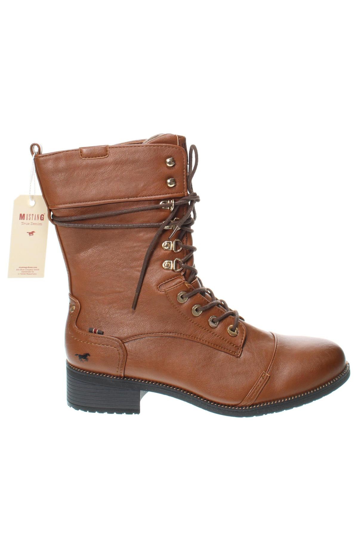 Damen Stiefeletten Mustang, Größe 45, Farbe Braun, Preis € 36,49