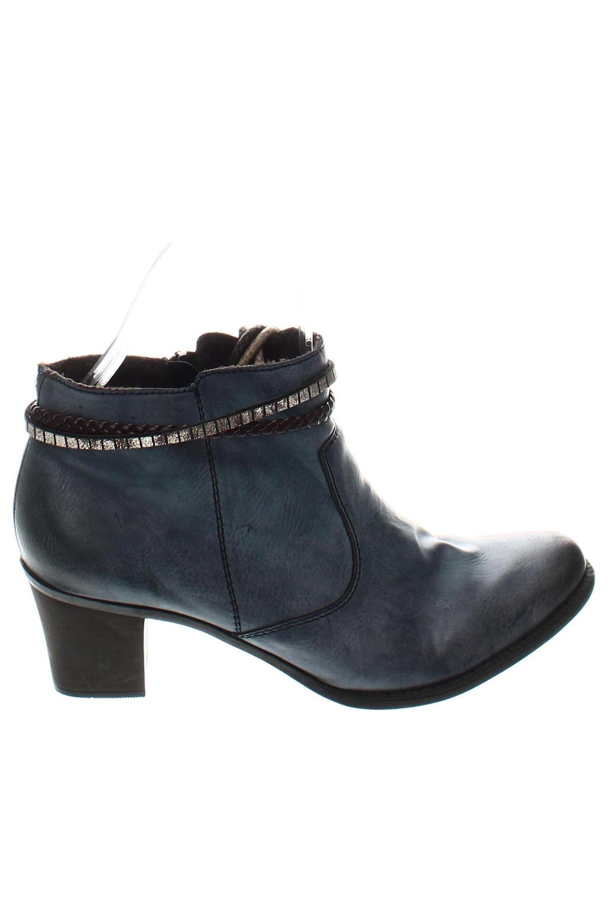 Botine de damă Rieker, Mărime 42, Culoare Albastru, Preț 203,95 Lei