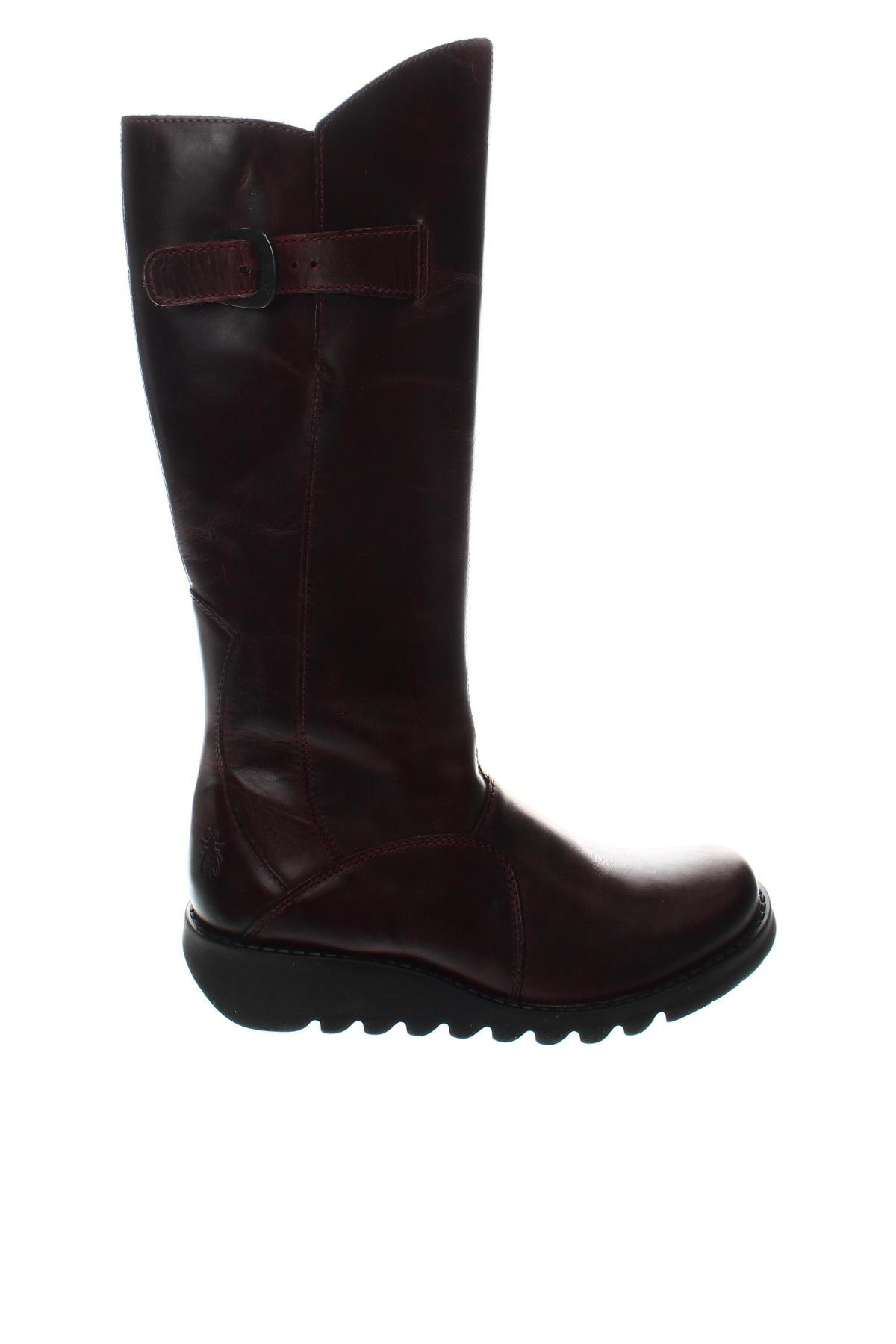 Damenstiefel Fly London, Größe 38, Farbe Rot, Preis 97,99 €