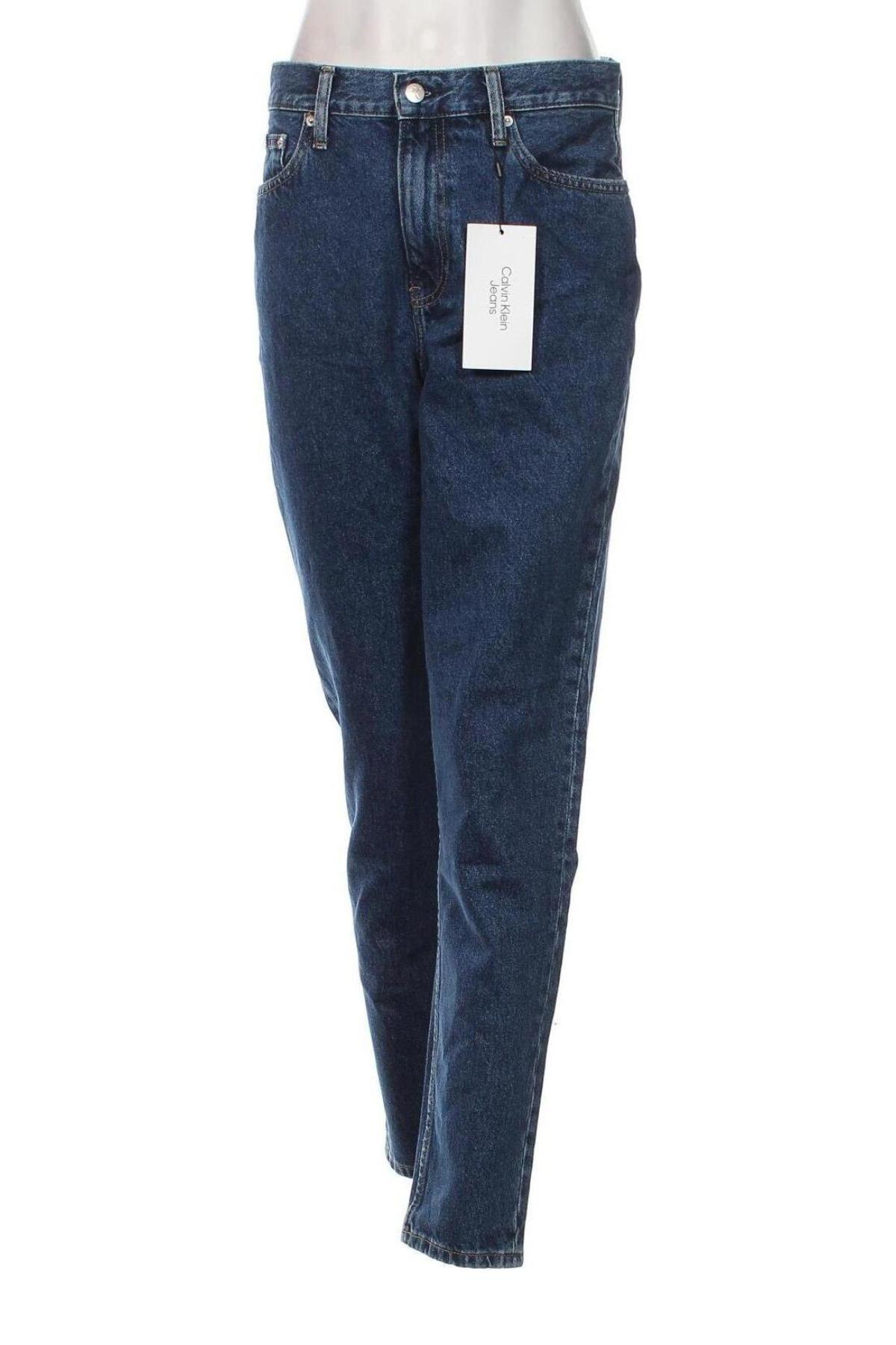 Damskie jeansy Calvin Klein Jeans, Rozmiar M, Kolor Niebieski, Cena 415,81 zł