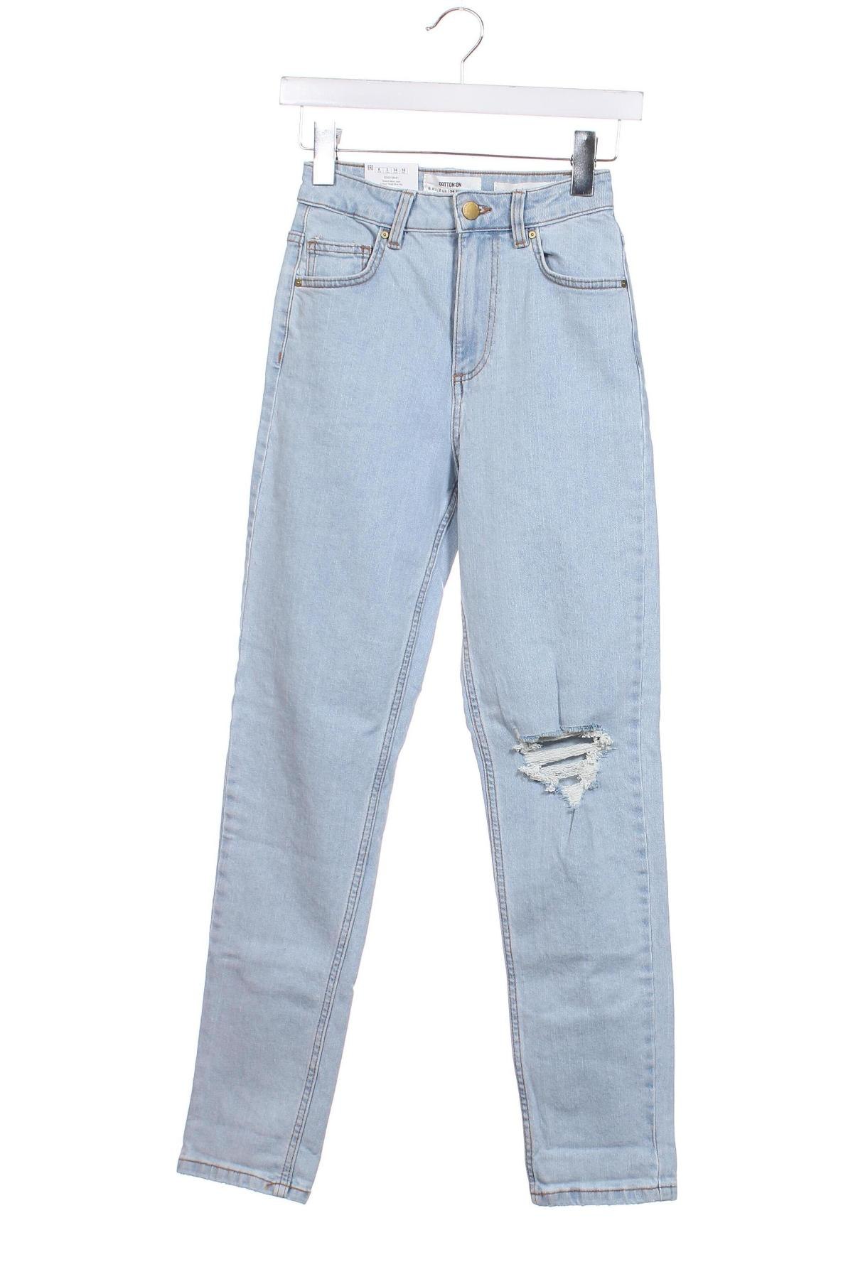 Damen Jeans Cotton On, Größe XS, Farbe Blau, Preis € 12,99