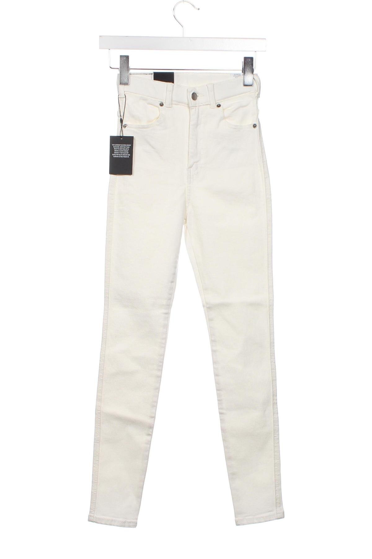 Damskie jeansy Dr. Denim, Rozmiar S, Kolor Biały, Cena 79,99 zł