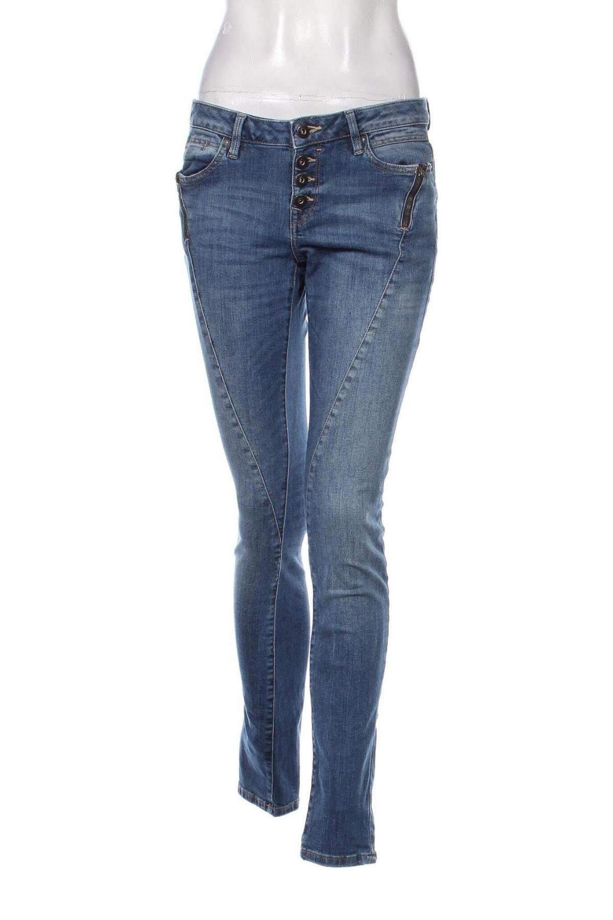 Damskie jeansy Edc By Esprit, Rozmiar M, Kolor Niebieski, Cena 63,99 zł