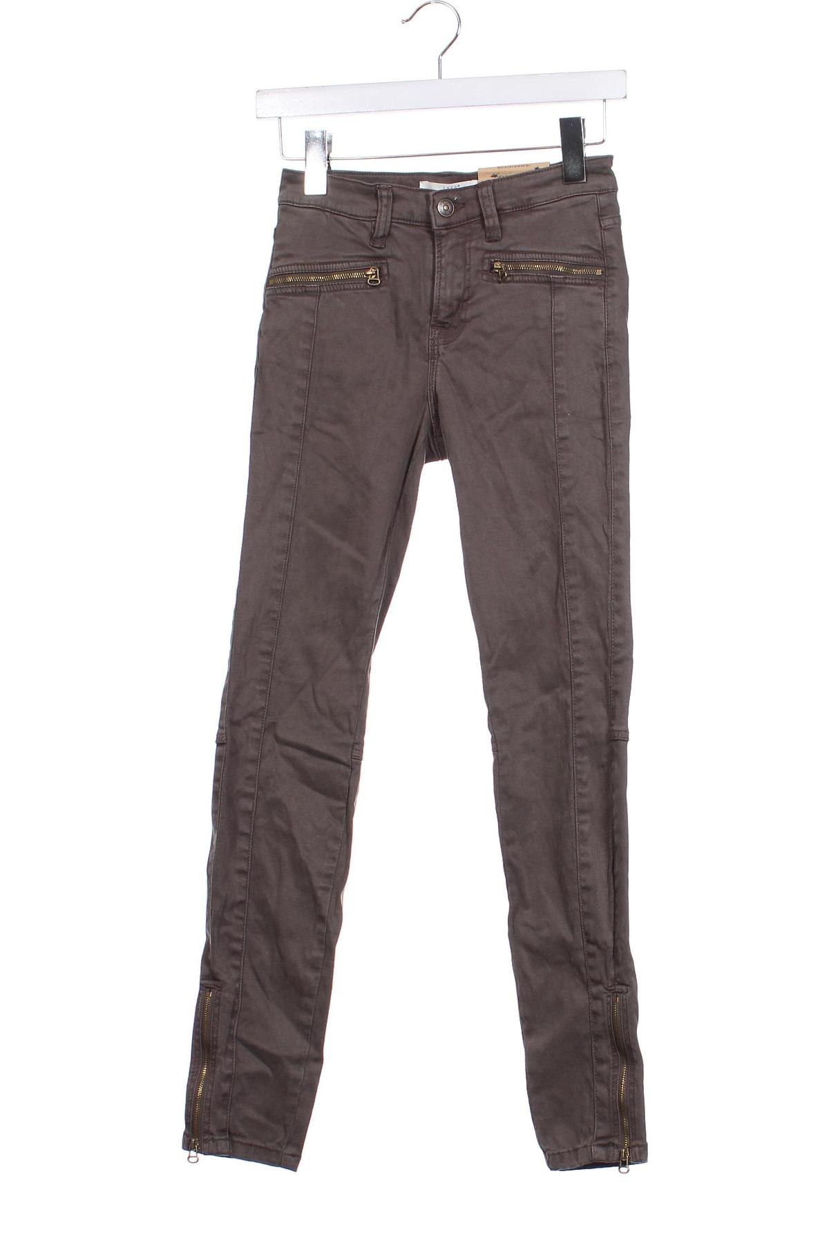 Damen Jeans H&M L.O.G.G., Größe XS, Farbe Braun, Preis 16,01 €