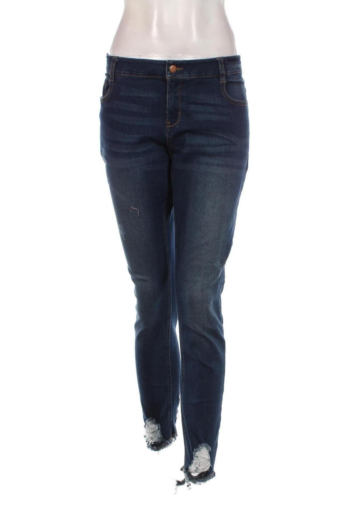 Damen Jeans Laura Torelli, Größe L, Farbe Blau, Preis 20,18 €