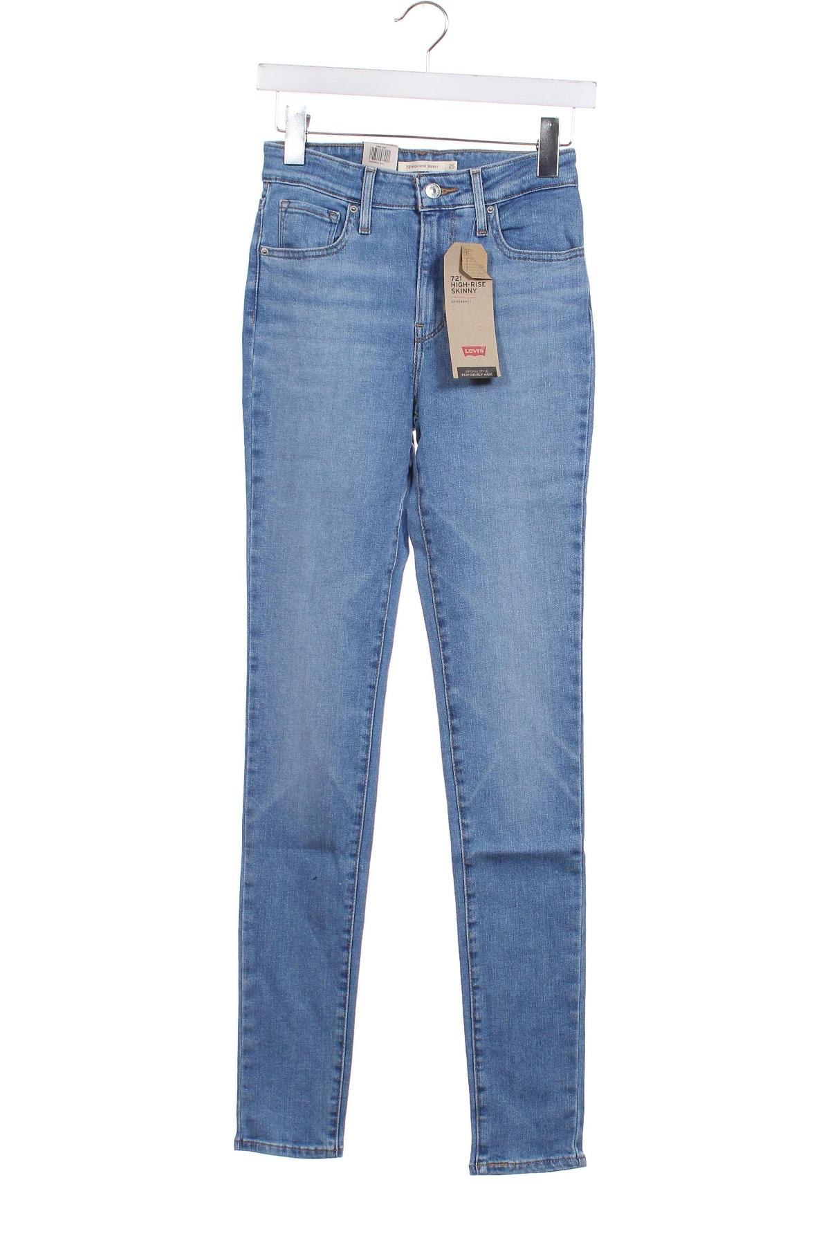 Blugi de femei Levi's, Mărime XS, Culoare Albastru, Preț 565,79 Lei