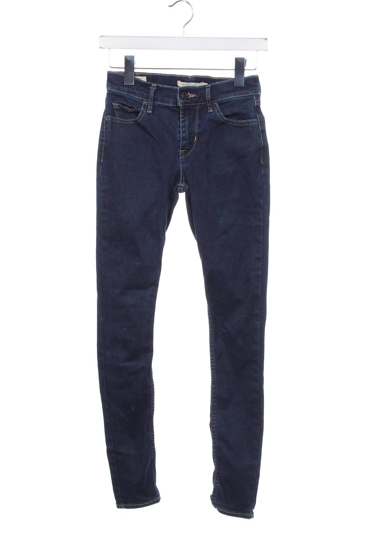 Dámske džínsy  Levi's, Veľkosť XXS, Farba Modrá, Cena  6,95 €