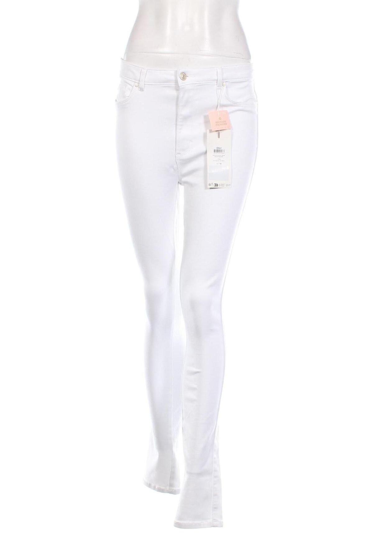 Damen Jeans ONLY, Größe L, Farbe Weiß, Preis € 11,99