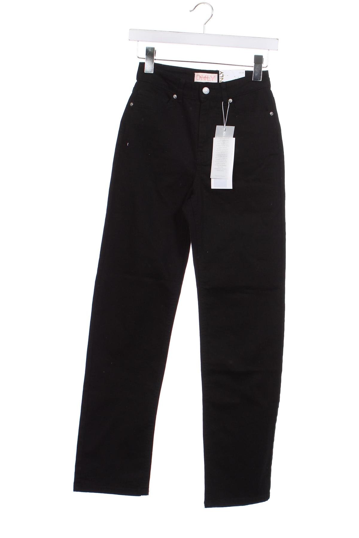 Dámské džíny  ONLY, Velikost XS, Barva Černá, Cena  324,00 Kč