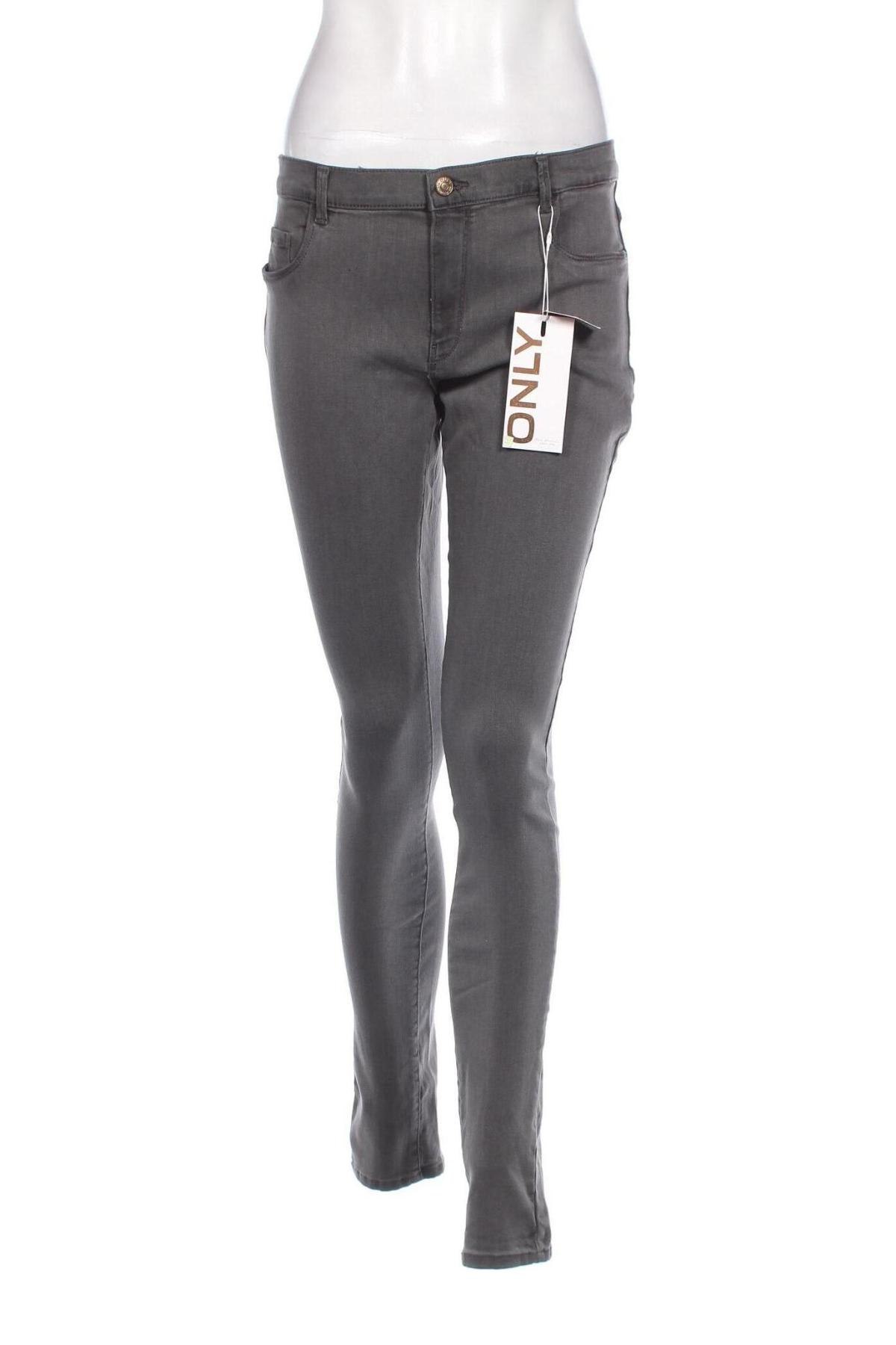 Γυναικείο Τζίν ONLY, Μέγεθος XL, Χρώμα Γκρί, Τιμή 19,85 €