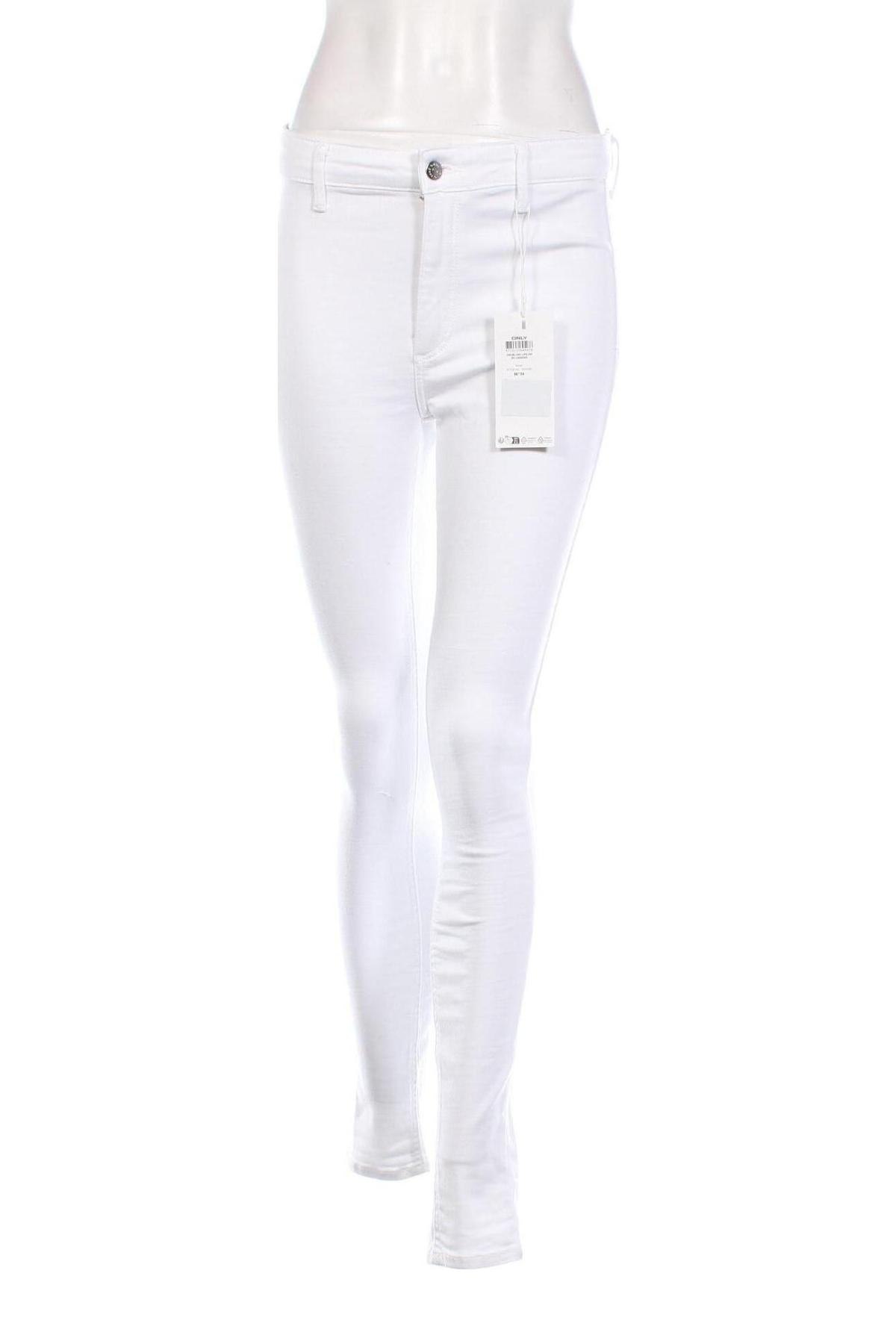 Damen Jeans ONLY, Größe M, Farbe Weiß, Preis 16,99 €