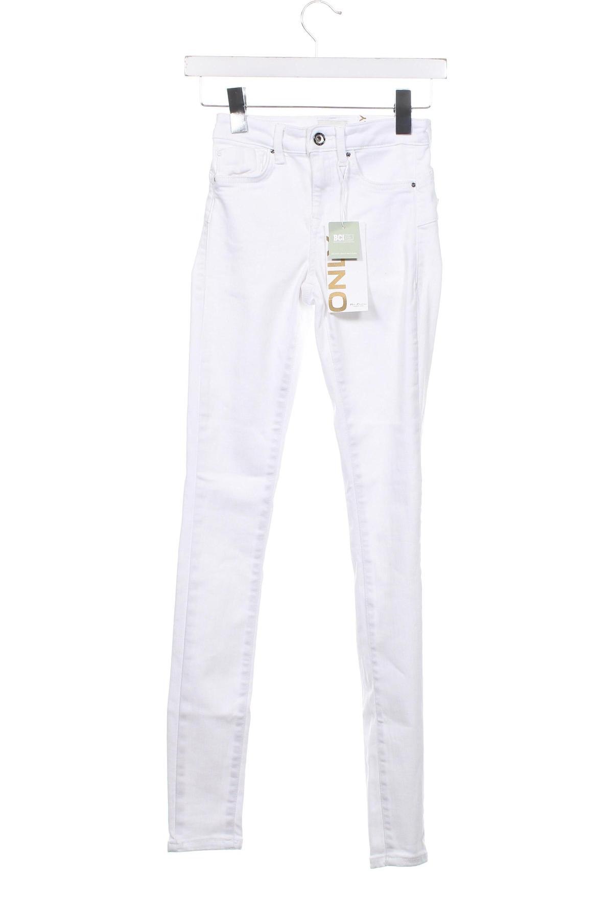 Damskie jeansy ONLY, Rozmiar XS, Kolor Biały, Cena 69,99 zł