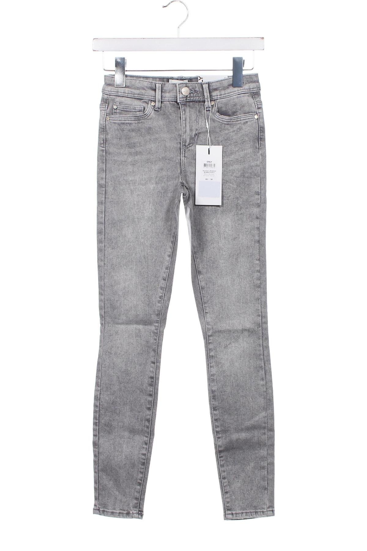 Damen Jeans ONLY, Größe XS, Farbe Grau, Preis 14,99 €