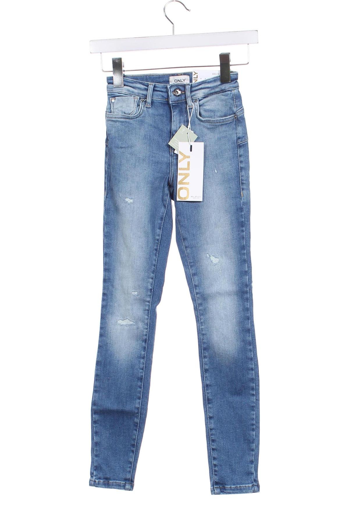 Damskie jeansy ONLY, Rozmiar XXS, Kolor Niebieski, Cena 75,99 zł