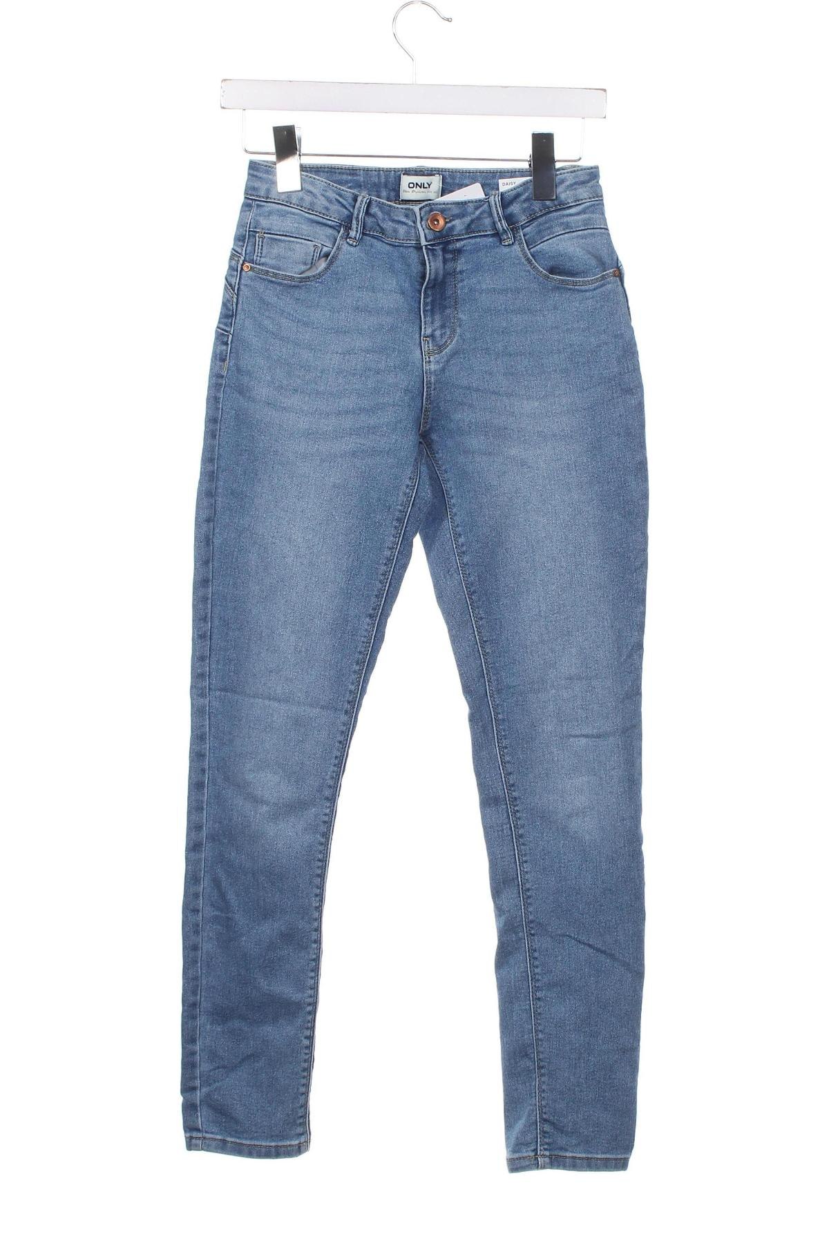 Damskie jeansy ONLY, Rozmiar XS, Kolor Niebieski, Cena 31,99 zł