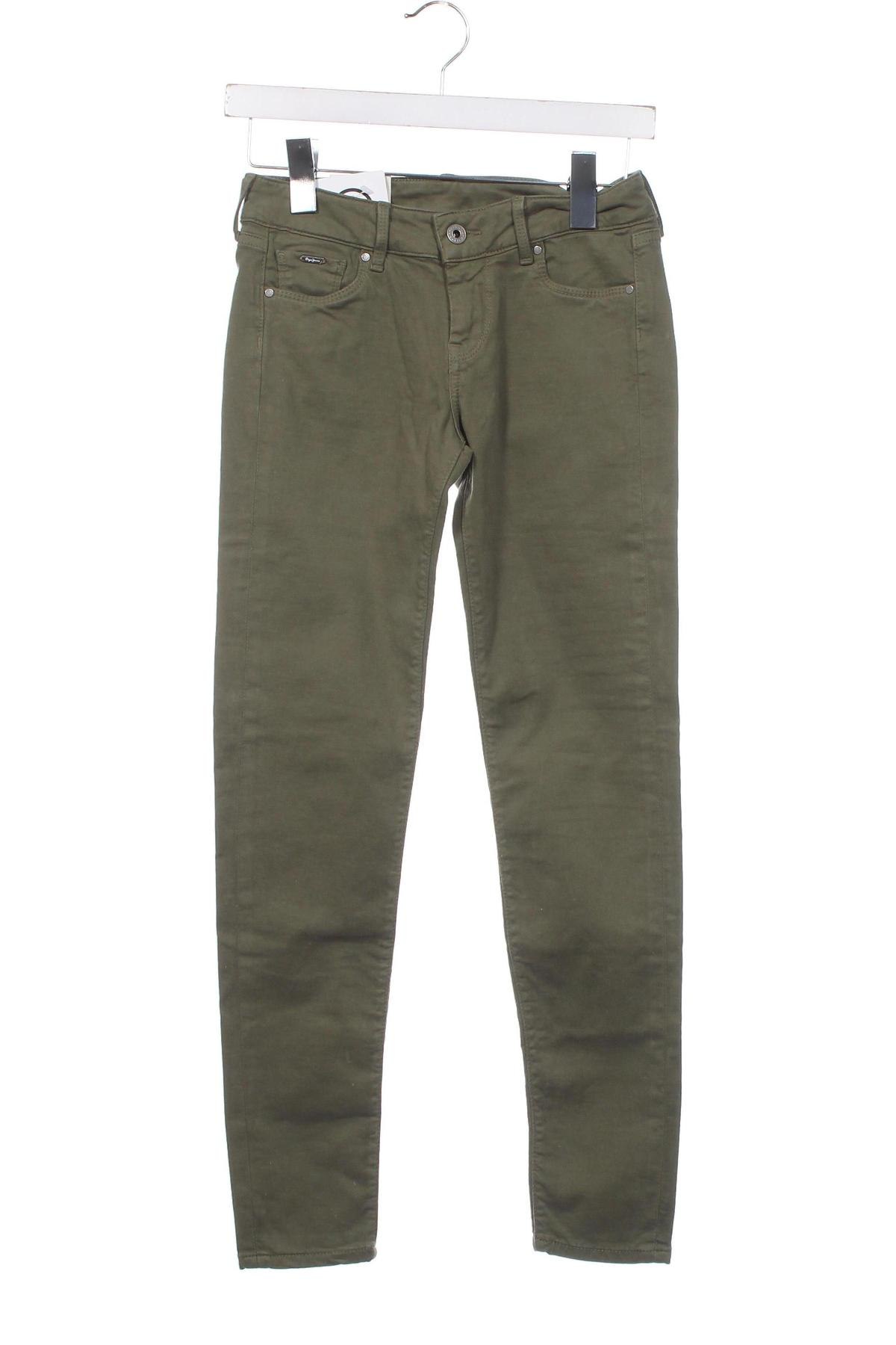 Γυναικείο Τζίν Pepe Jeans, Μέγεθος XS, Χρώμα Πράσινο, Τιμή 17,73 €