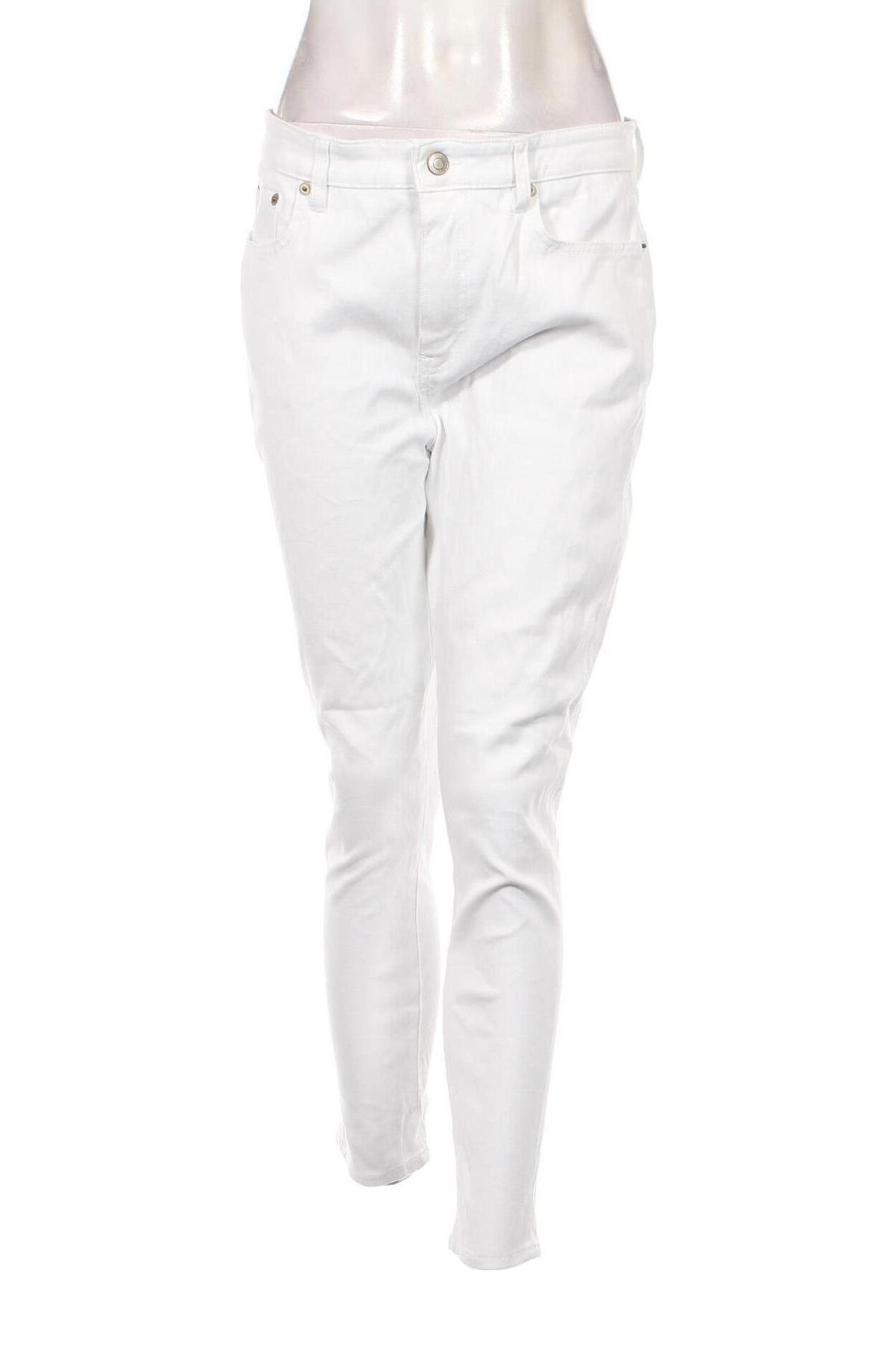 Дамски дънки Ralph Lauren, Размер M, Цвят Бял, Цена 43,60 лв.