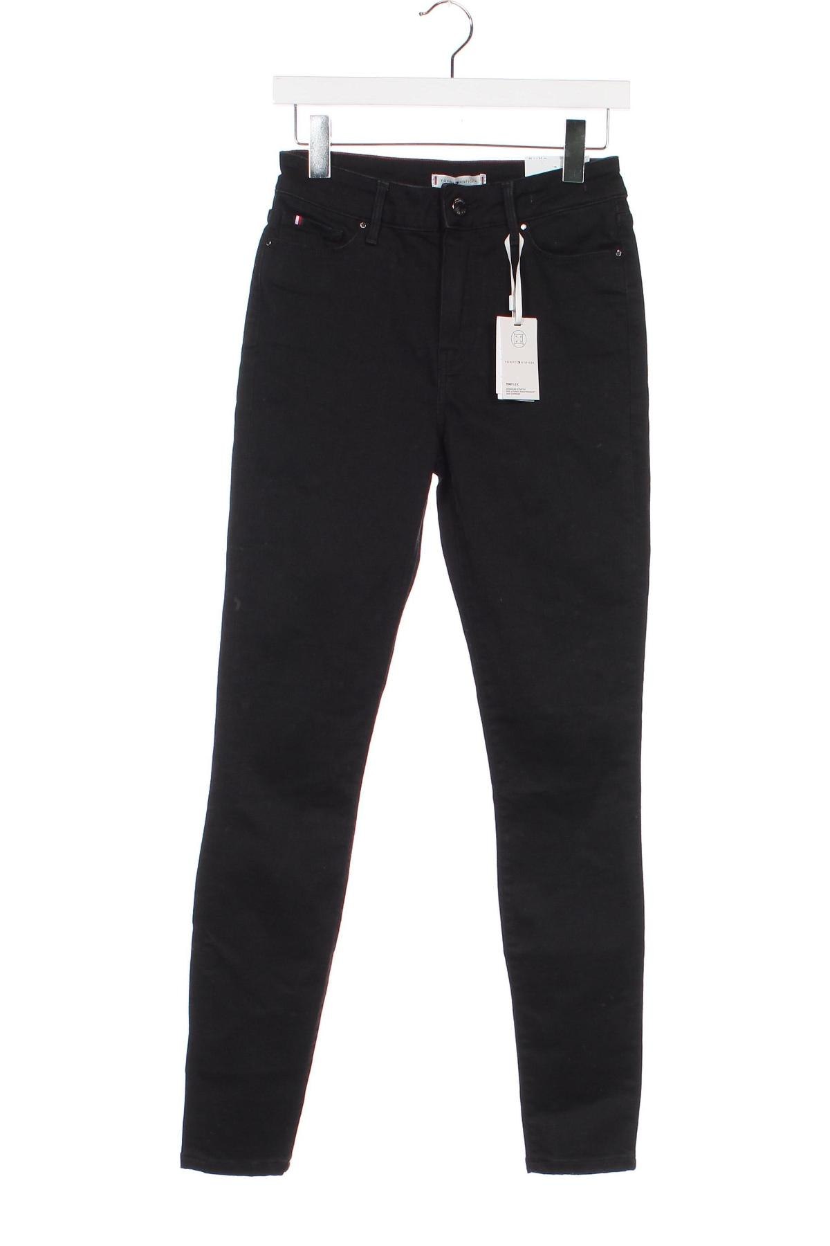 Damen Jeans Tommy Hilfiger, Größe XS, Farbe Schwarz, Preis 43,38 €