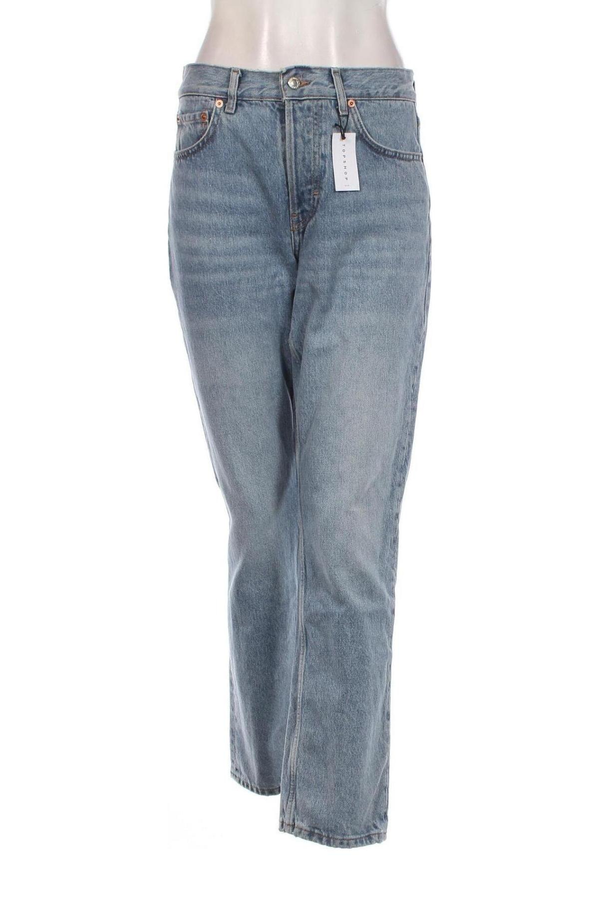 Damen Jeans Topshop, Größe S, Farbe Blau, Preis 16,99 €